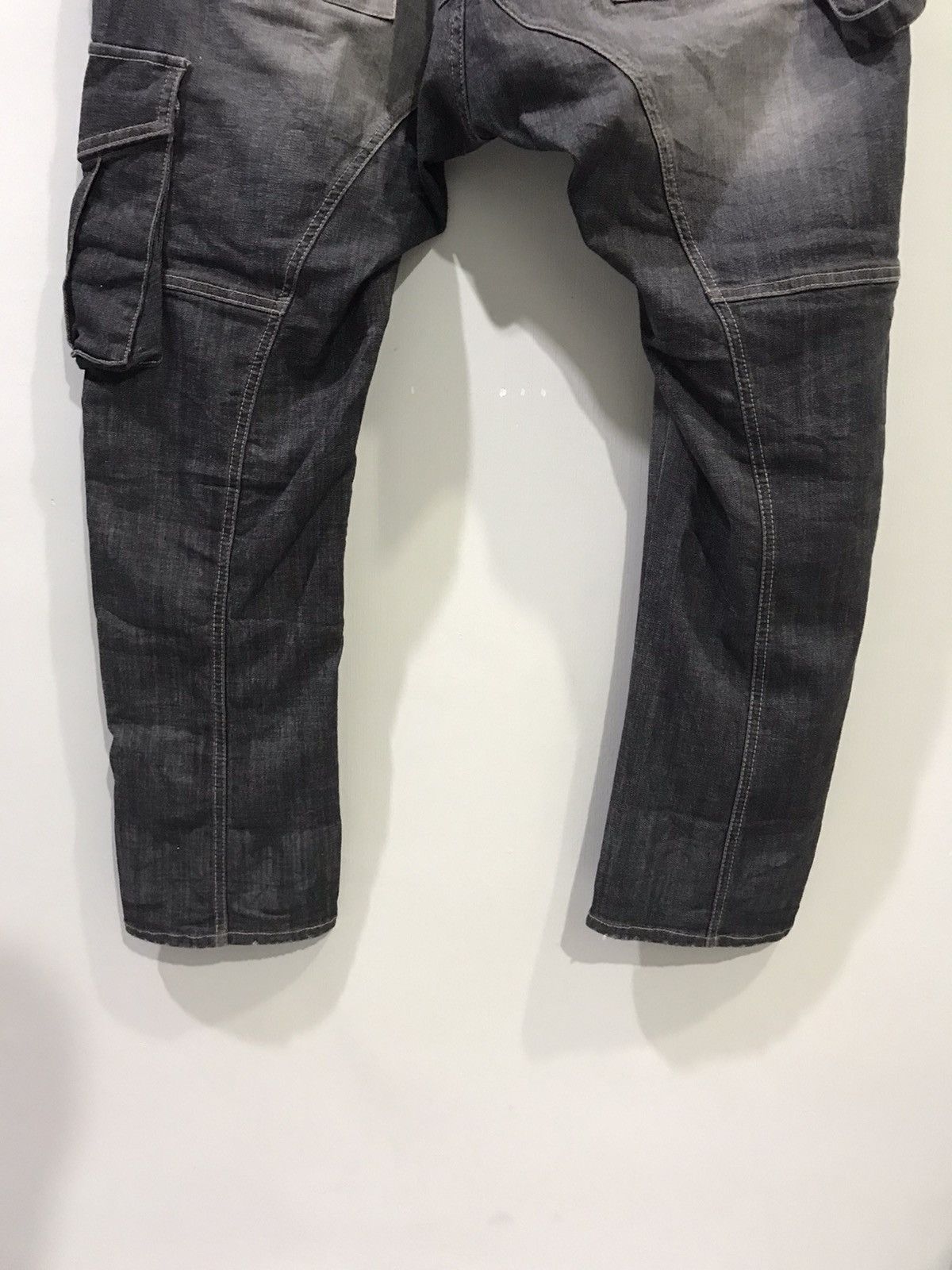 Japanese Brand PPFM Japan Harem Parasites Pocket Stretchable Cargo Pant Size US 31 - 13 Thumbnail