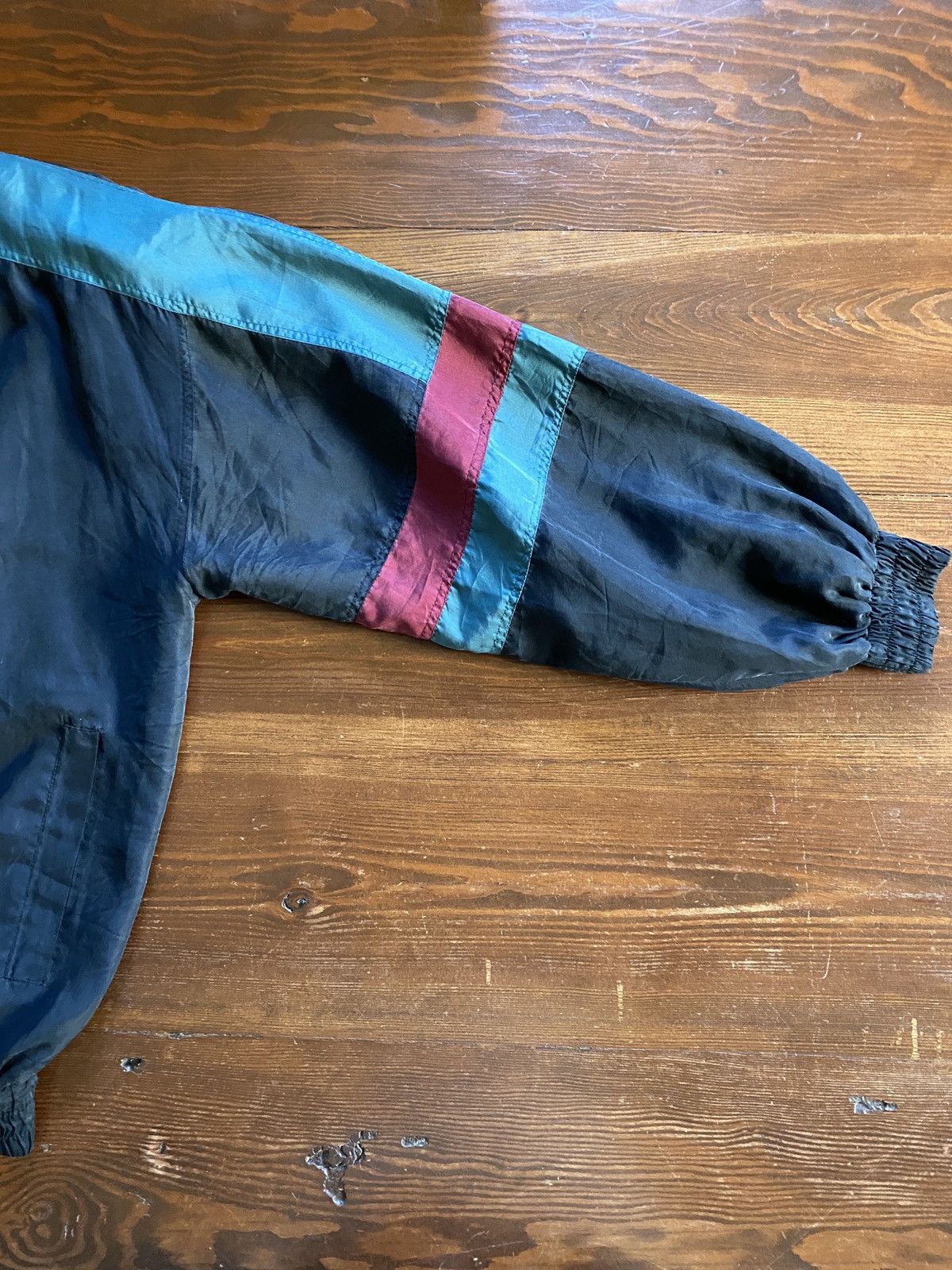 Robert Stock Vintage 80’s Robert Stock Silk Full Zip Track Jacket Size US M / EU 48-50 / 2 - 3 Thumbnail
