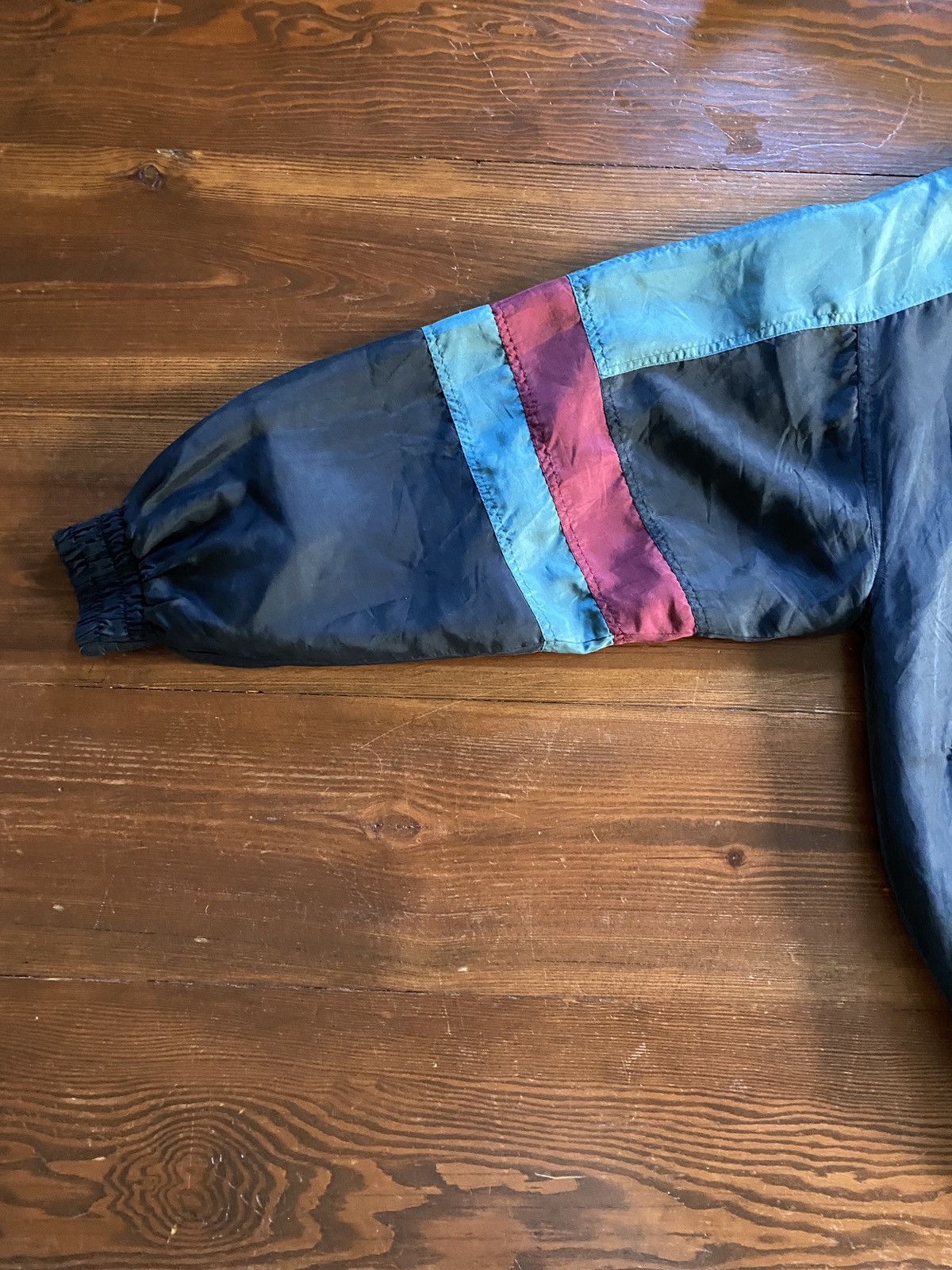 Robert Stock Vintage 80’s Robert Stock Silk Full Zip Track Jacket Size US M / EU 48-50 / 2 - 5 Thumbnail