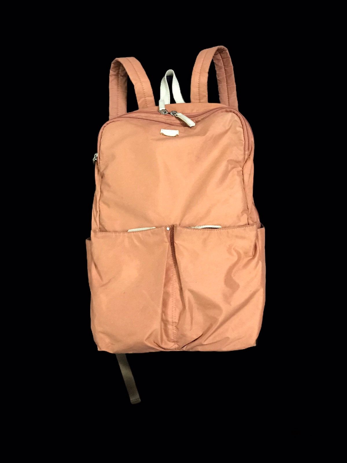 Vintage × Y's × Yohji Yamamoto 🇯🇵 Y’SACCS Orange Nylon Tanker Bag Pack Size ONE SIZE - 1 Thumbnail
