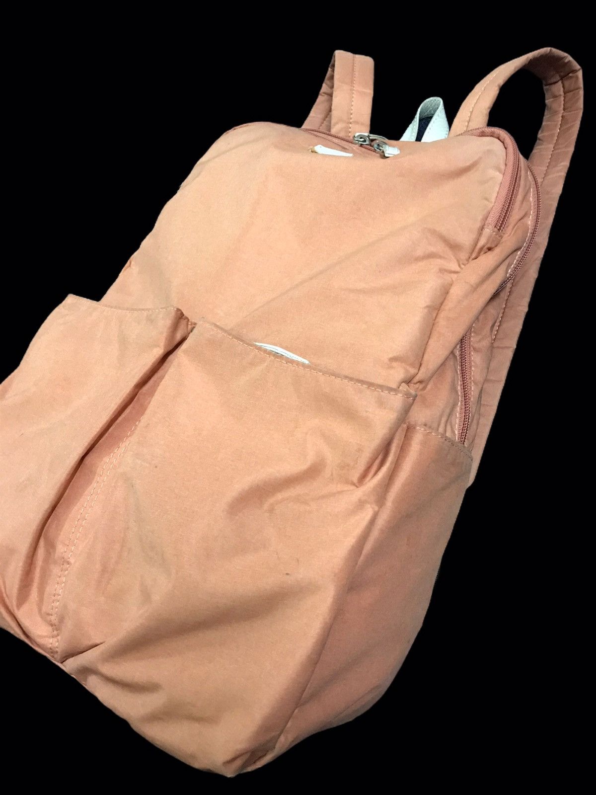 Vintage × Y's × Yohji Yamamoto 🇯🇵 Y’SACCS Orange Nylon Tanker Bag Pack Size ONE SIZE - 7 Thumbnail