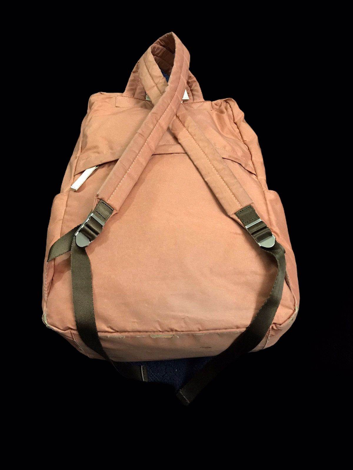 Vintage × Y's × Yohji Yamamoto 🇯🇵 Y’SACCS Orange Nylon Tanker Bag Pack Size ONE SIZE - 8 Thumbnail