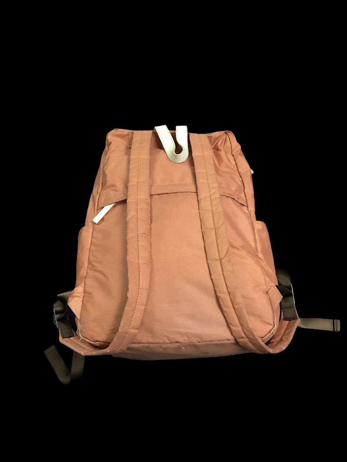 Vintage × Y's × Yohji Yamamoto 🇯🇵 Y’SACCS Orange Nylon Tanker Bag Pack Size ONE SIZE - 2 Thumbnail