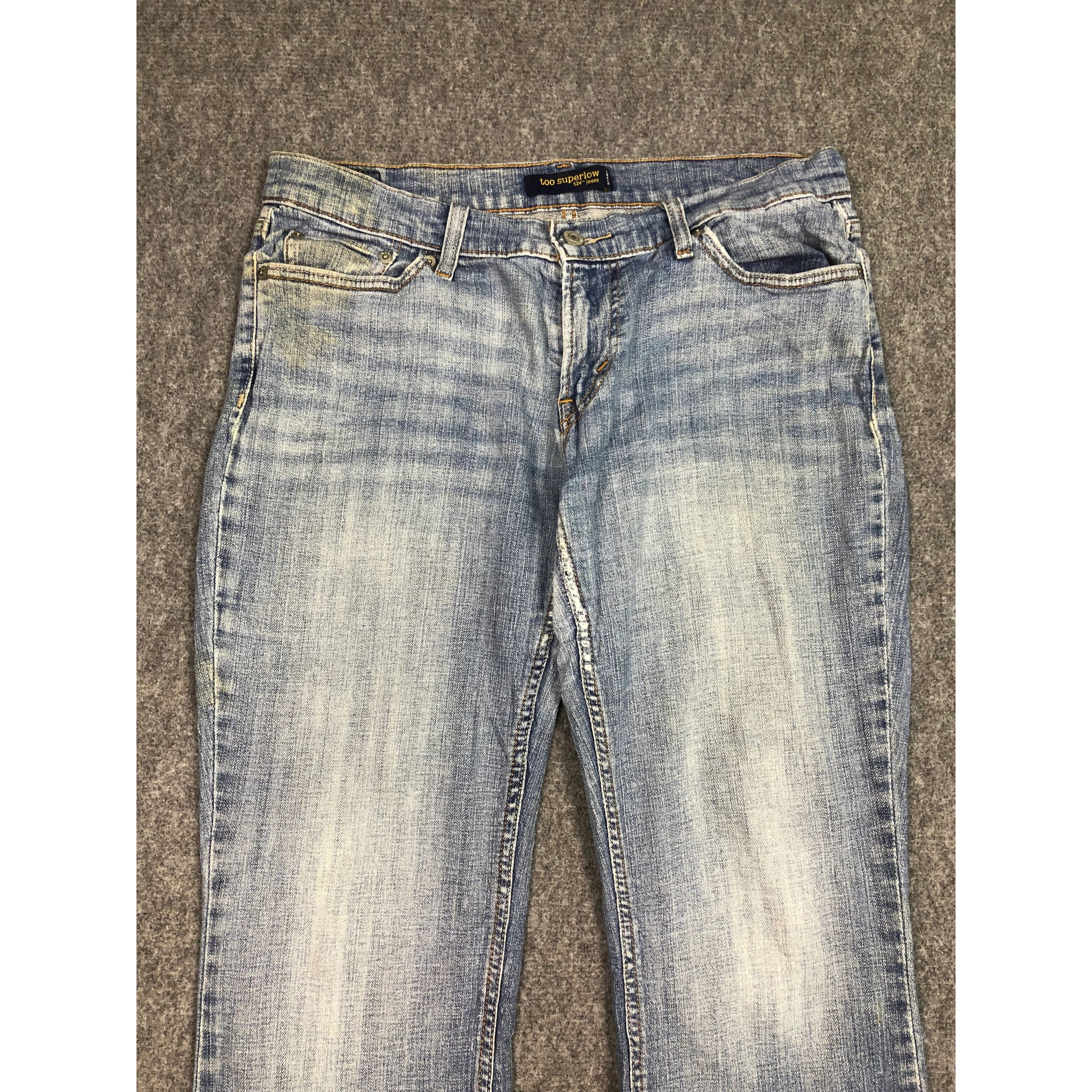 Levi's Vintage Levis 524 Flare Denim Jeans DP0185 Size US 32 / EU 48 - 3 Thumbnail