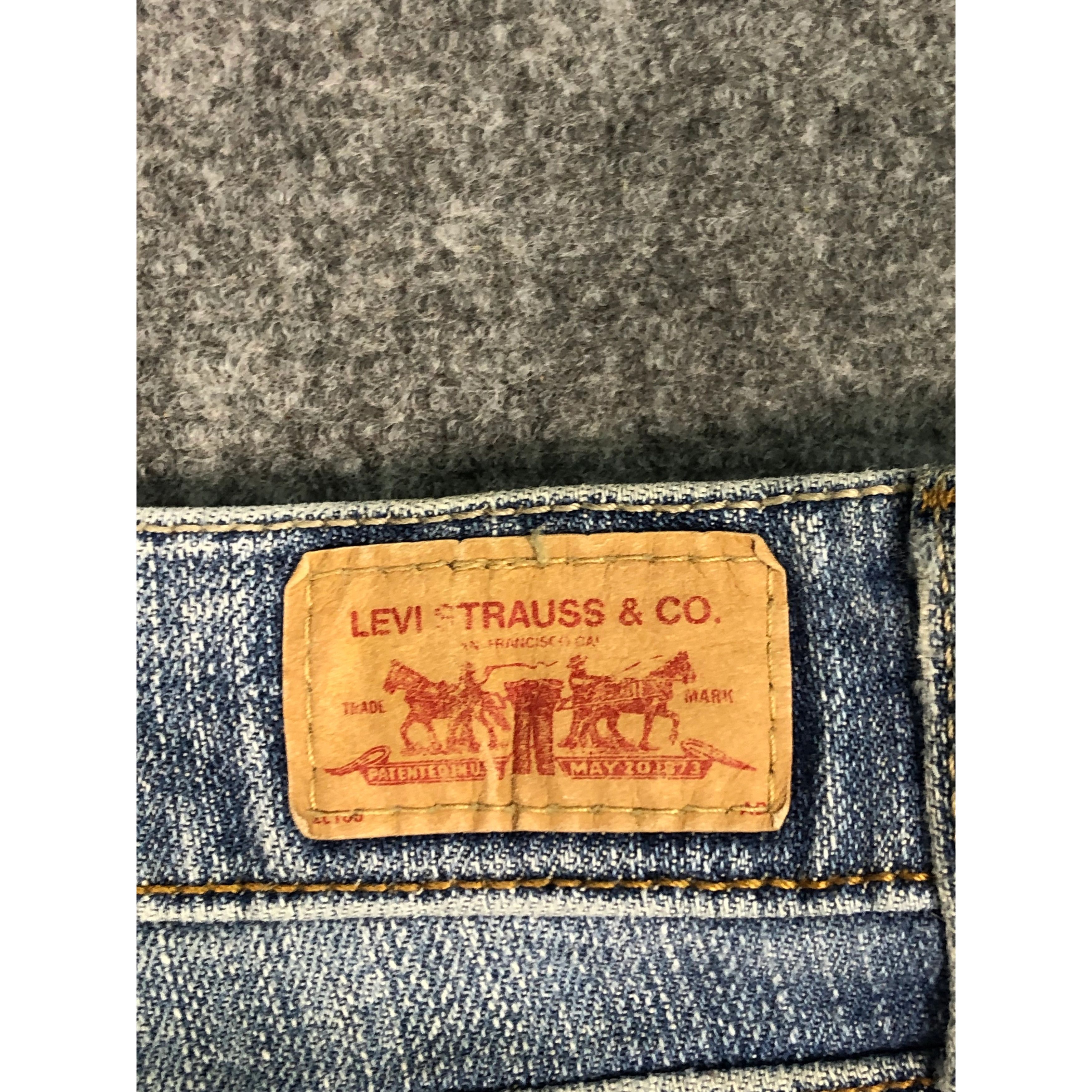 Levi's Vintage Levis 524 Flare Denim Jeans DP0185 Size US 32 / EU 48 - 5 Thumbnail
