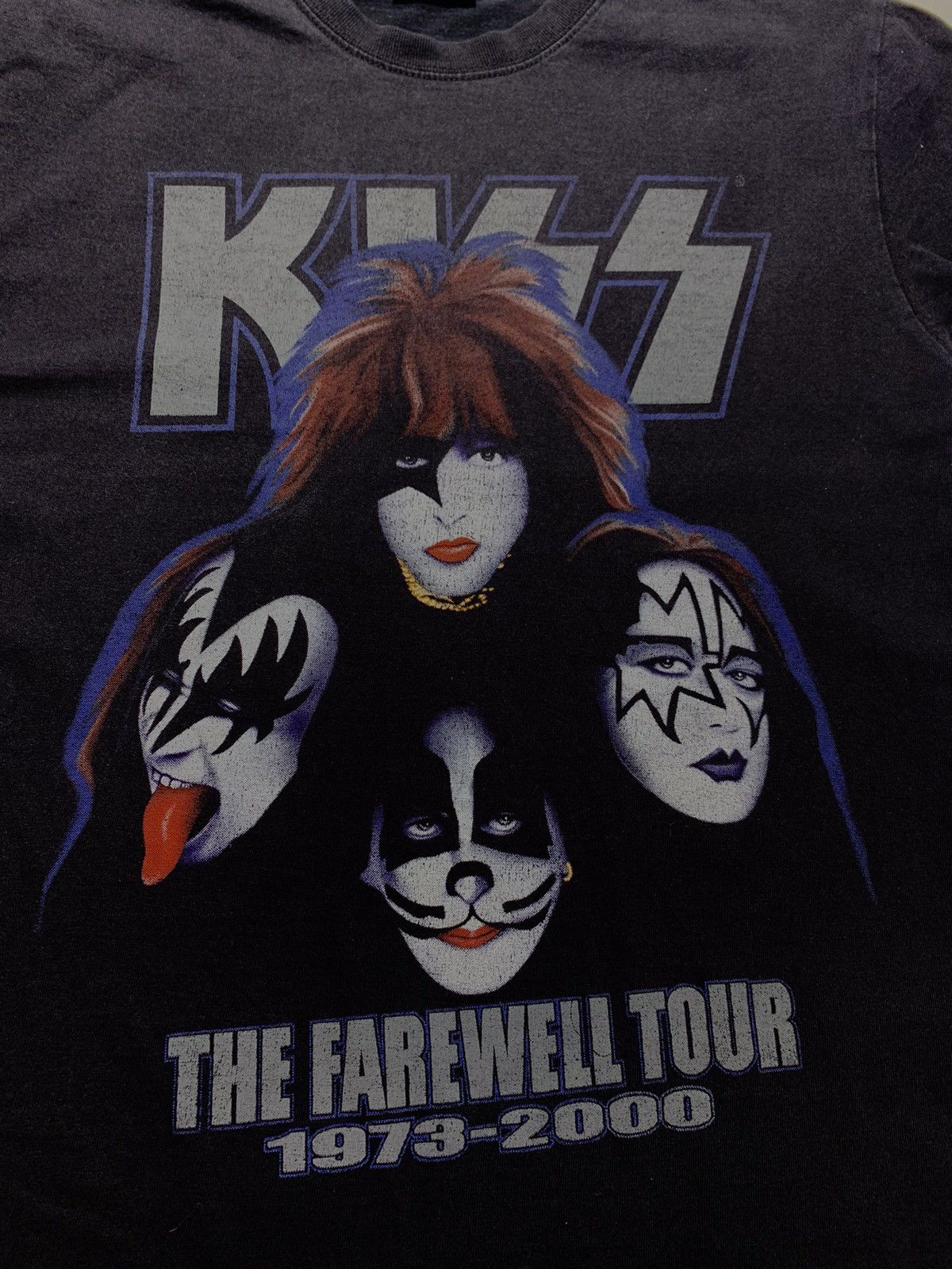 Band Tees Kiss The Farewell Tour 1973-2000 Vintage T-shirt Size US L / EU 52-54 / 3 - 3 Thumbnail
