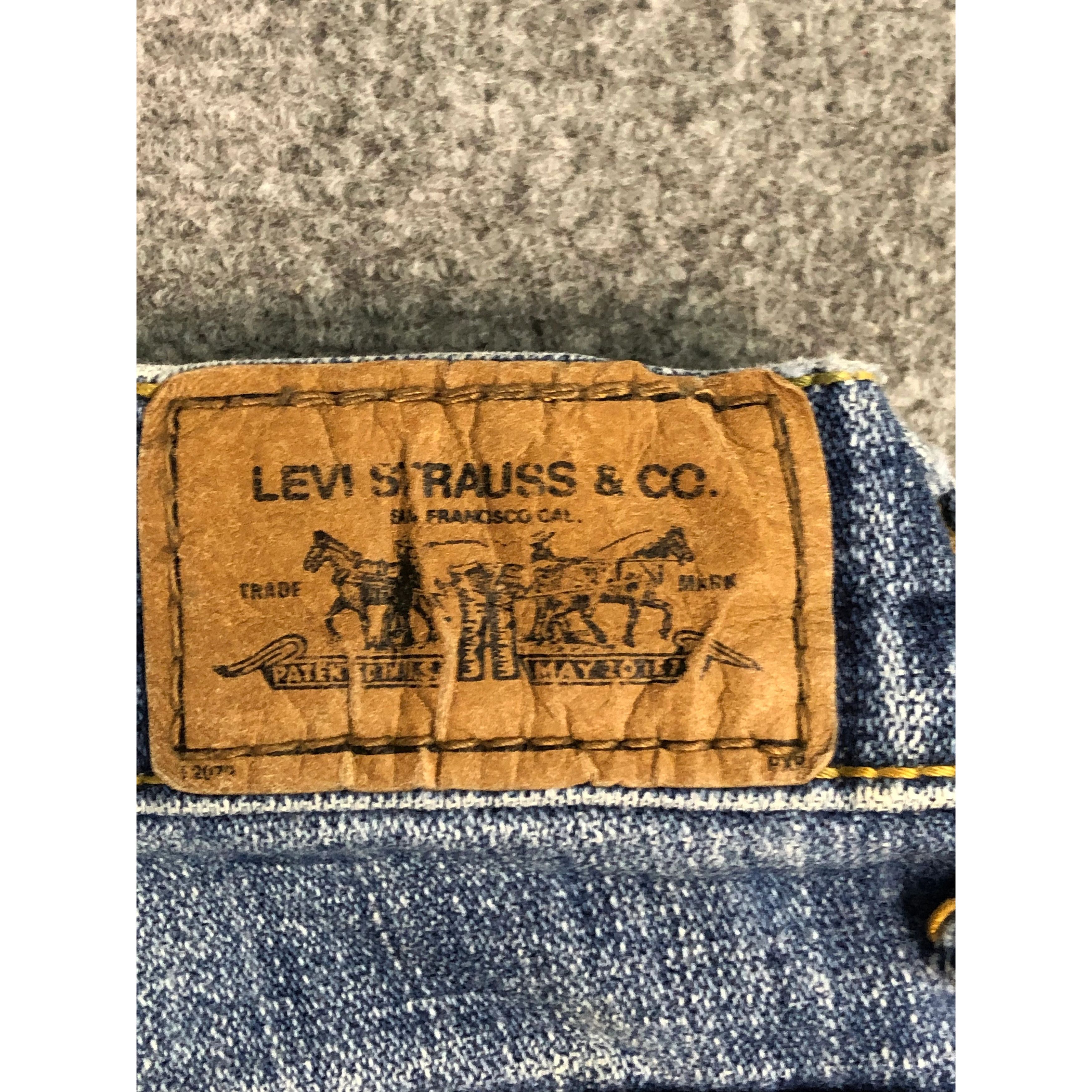 Levi's Vintage Levis 515 Flared Blue Jeans Flare DP0475 Size US 35 - 5 Thumbnail