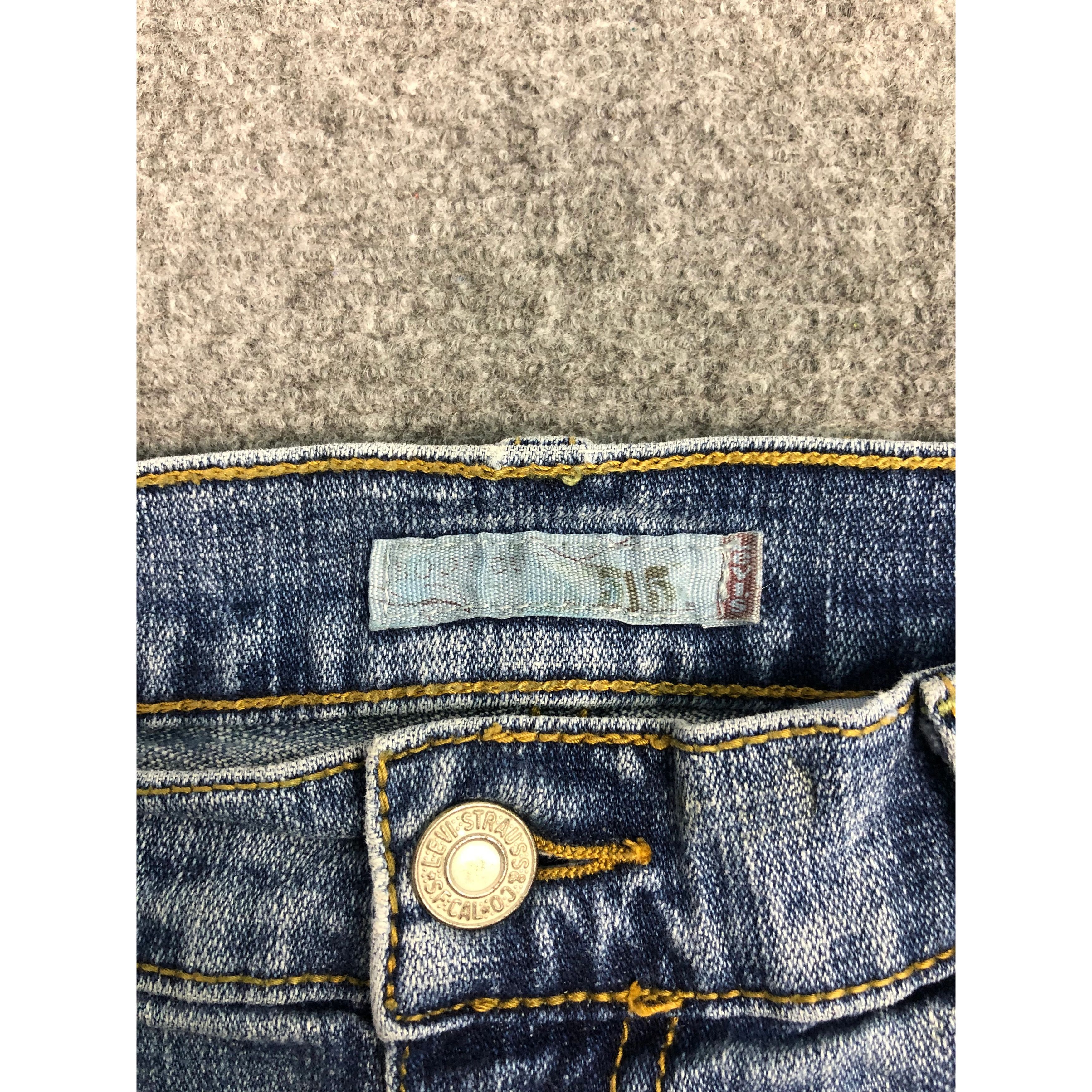 Levi's Vintage Levis 515 Flared Blue Jeans Flare DP0475 Size US 35 - 7 Thumbnail