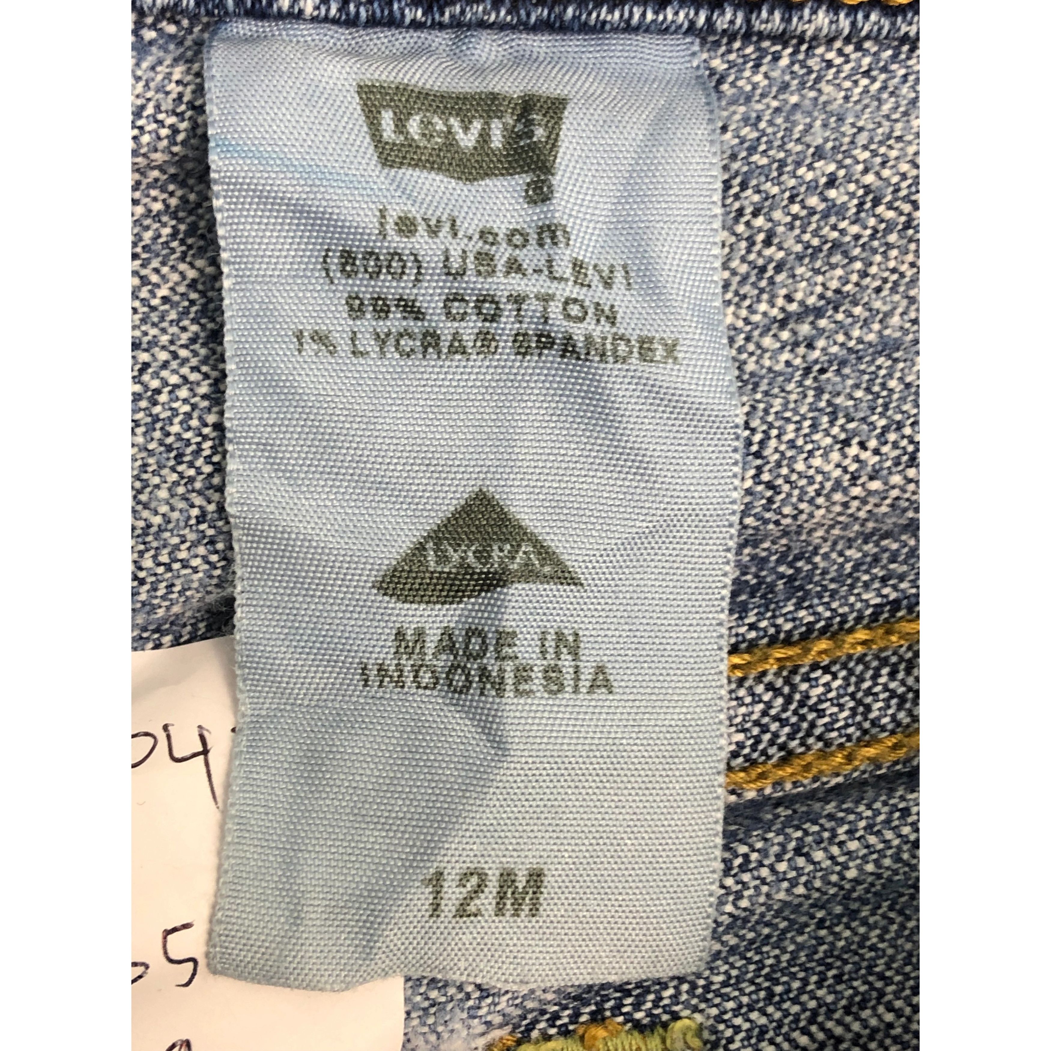 Levi's Vintage Levis 515 Flared Blue Jeans Flare DP0475 Size US 35 - 6 Thumbnail