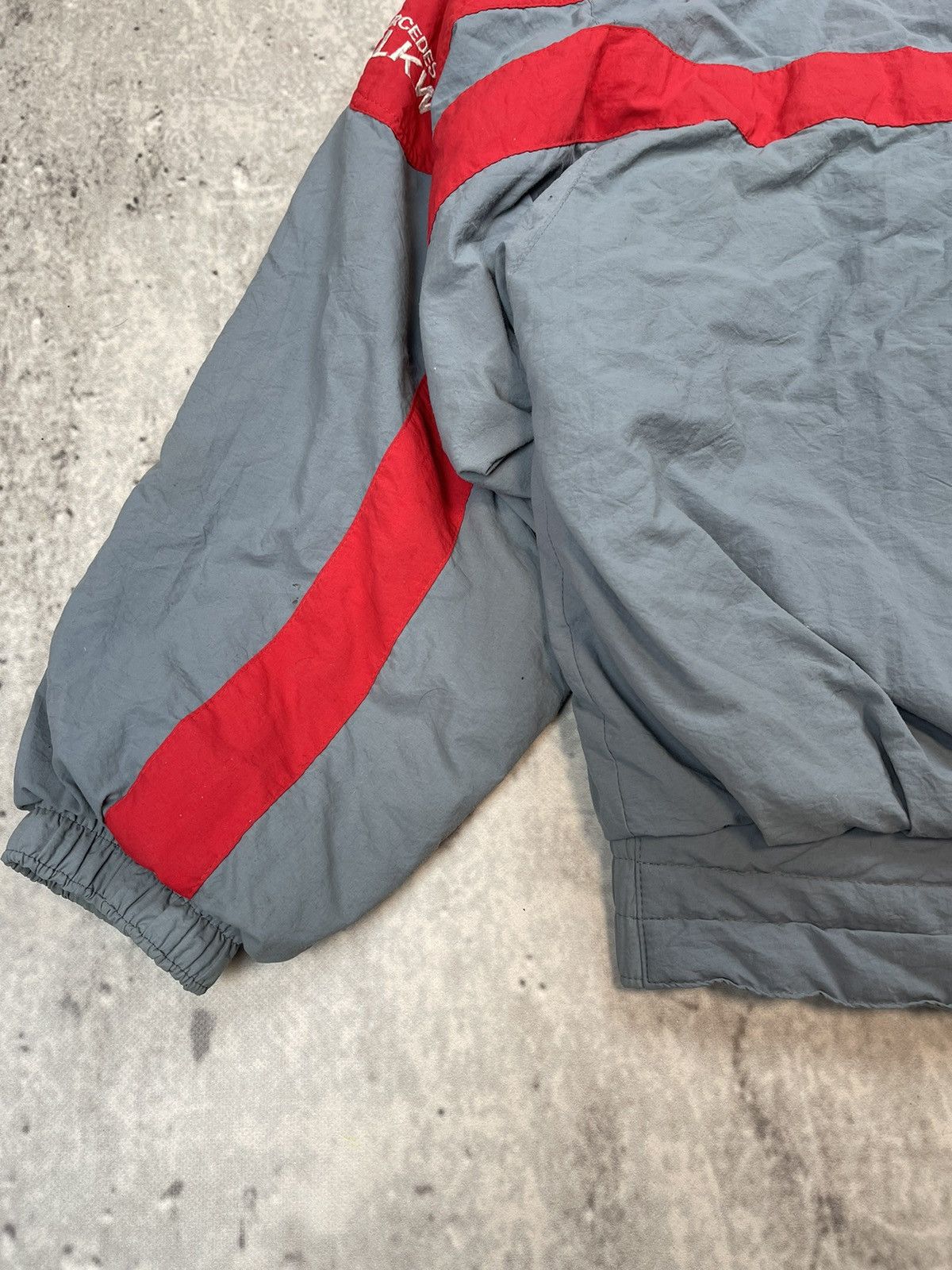 Vintage Mercedes Benz ISC jacket bomber LKW racing moto rare