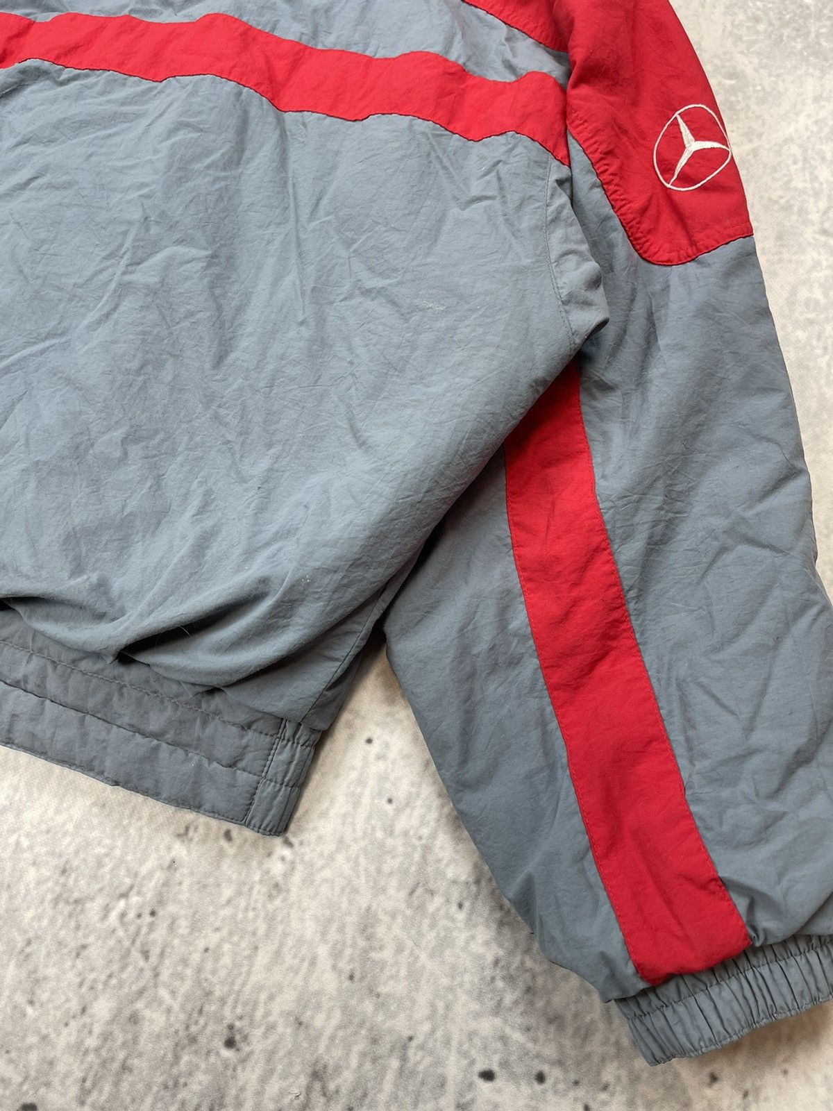 Vintage Mercedes Benz ISC jacket bomber LKW racing moto rare