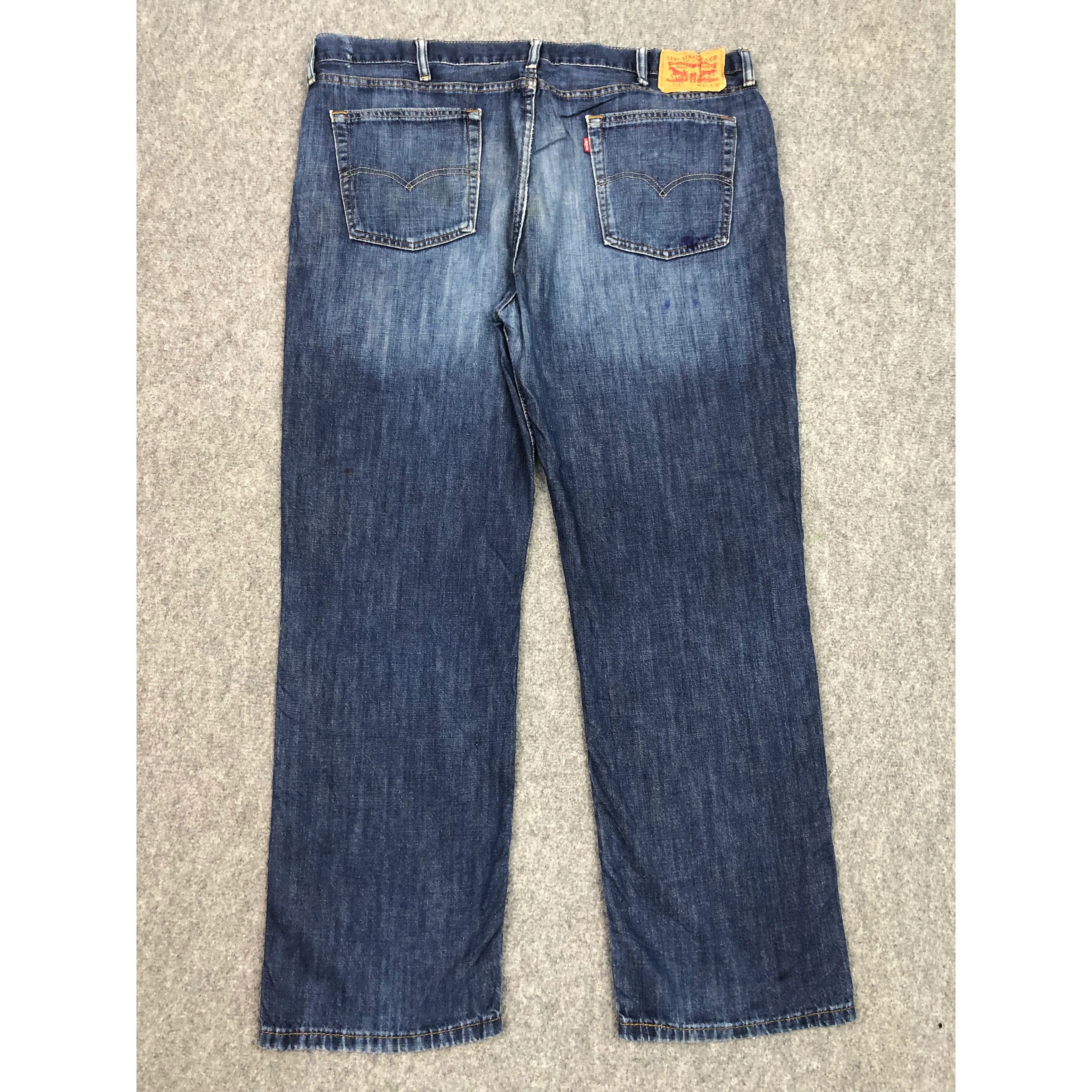 Levi's Vintage Levis 514 Faded Blue Jeans DP0484 Size US 42 / EU 58 - 2 Thumbnail