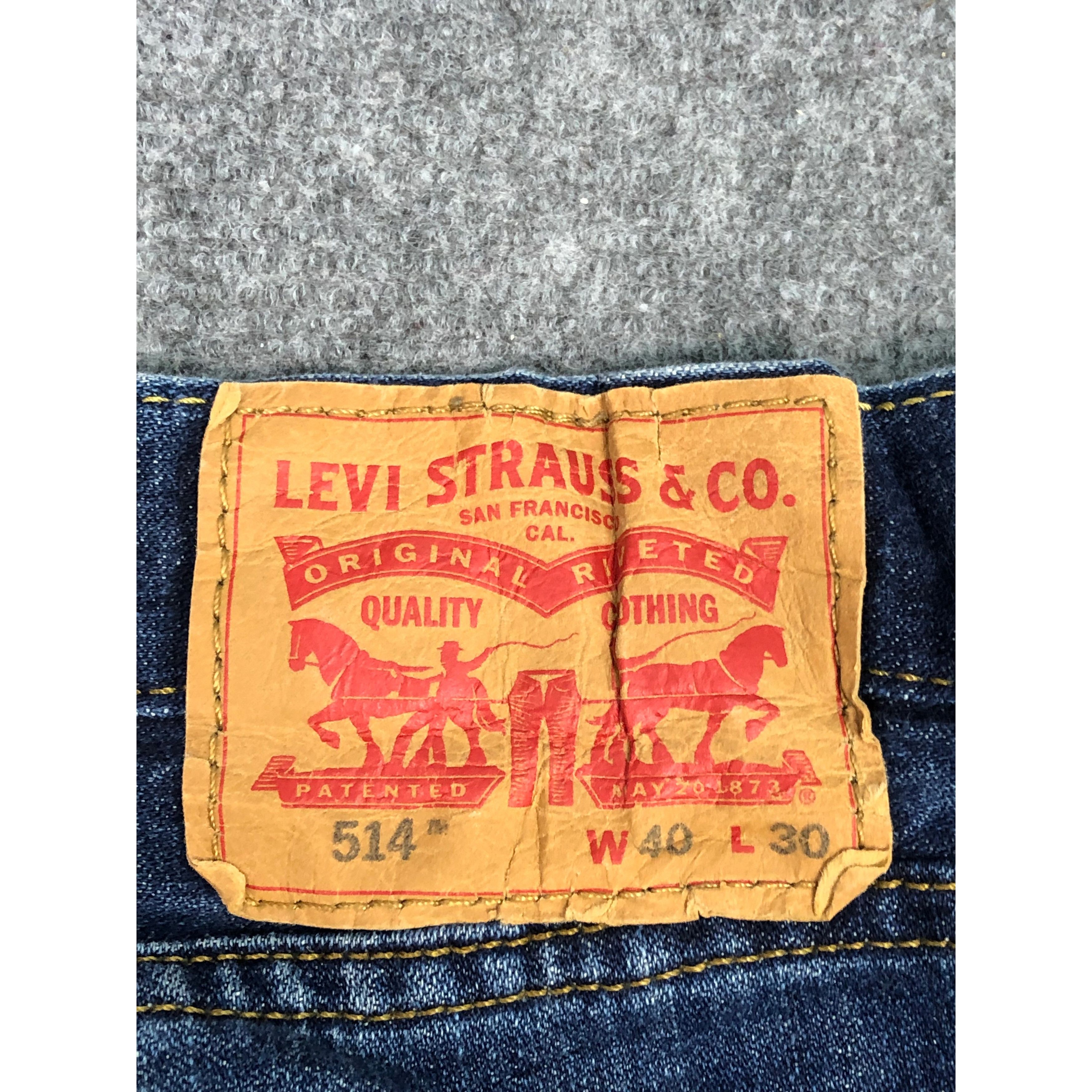 Levi's Vintage Levis 514 Faded Blue Jeans DP0484 Size US 42 / EU 58 - 5 Thumbnail