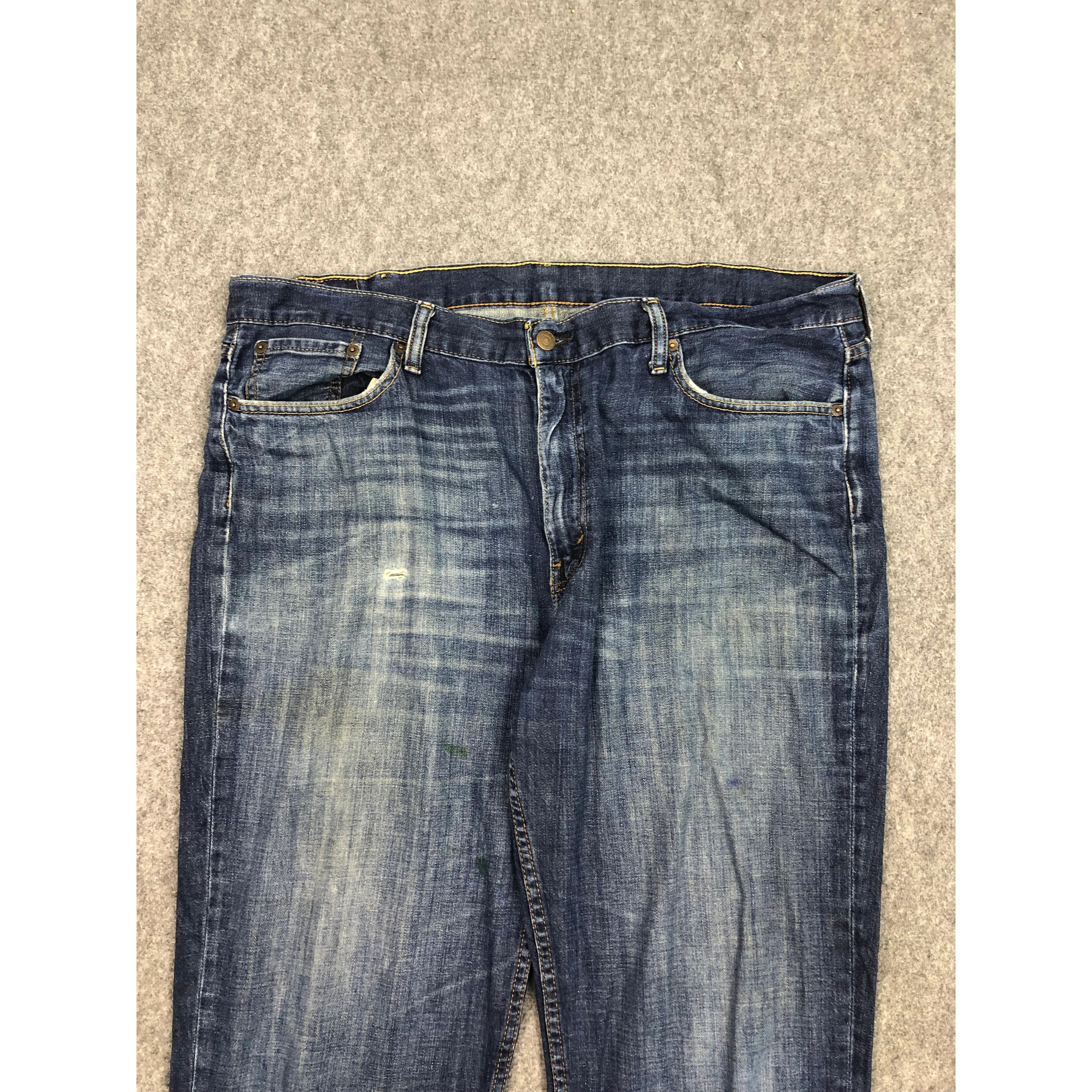 Levi's Vintage Levis 514 Faded Blue Jeans DP0484 Size US 42 / EU 58 - 3 Thumbnail