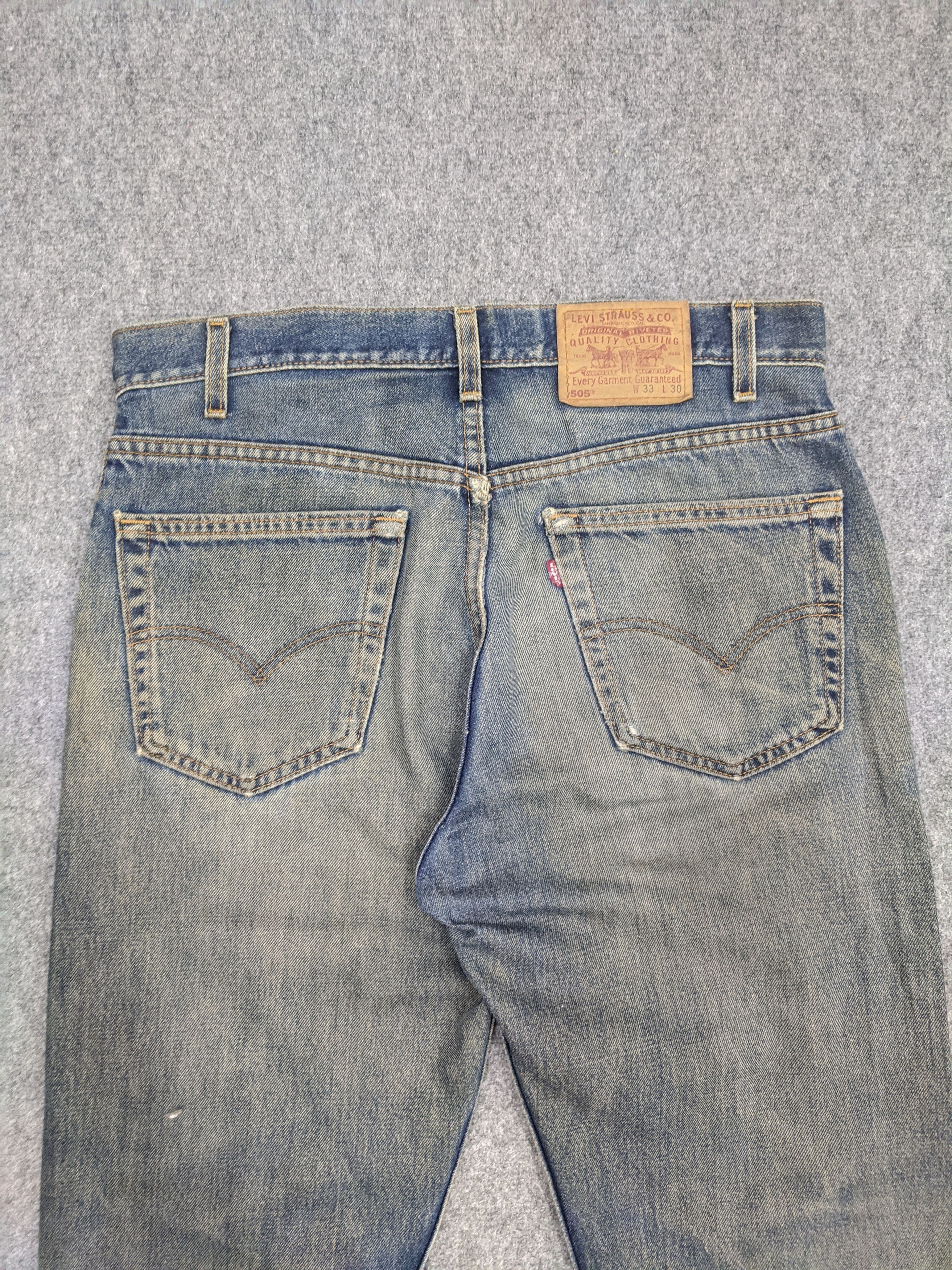 Levi's Vintage Levis 505 Dirtywash Jeans DP0676 Size US 35 - 4 Thumbnail