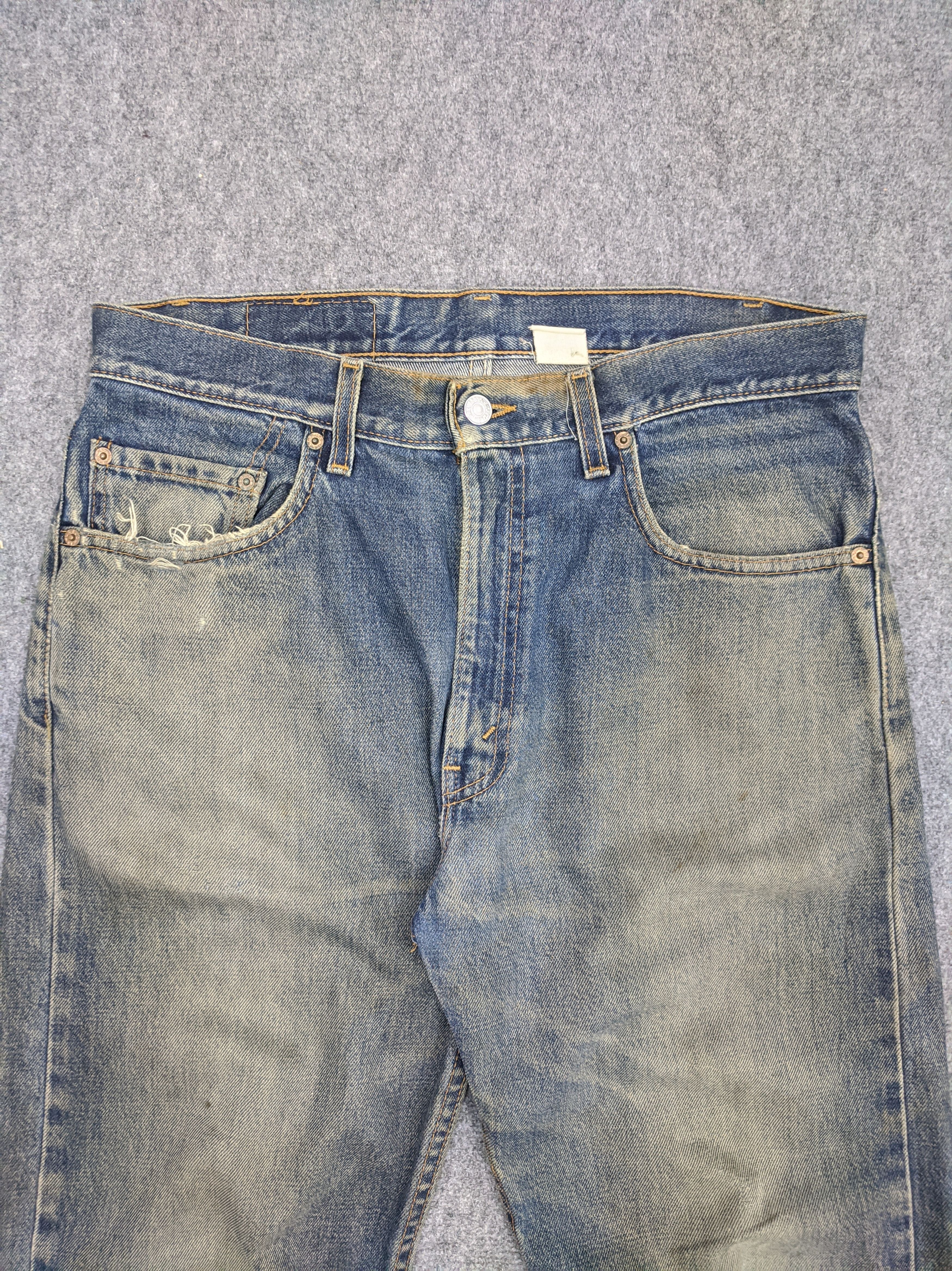 Levi's Vintage Levis 505 Dirtywash Jeans DP0676 Size US 35 - 2 Thumbnail