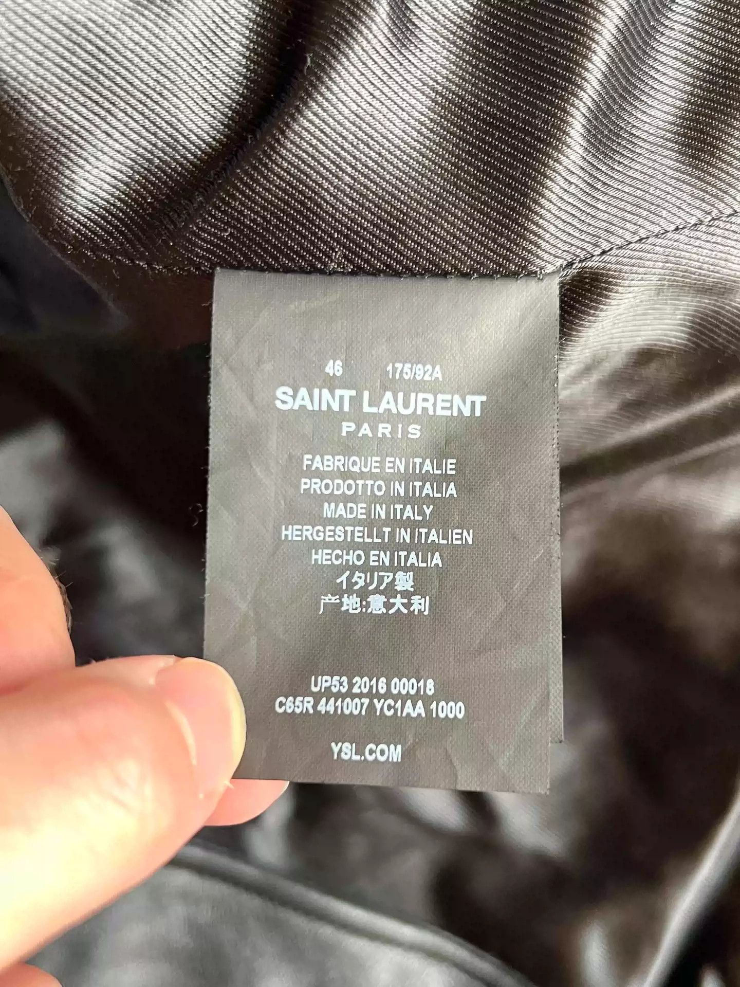 Saint Laurent Paris Saint Laurent leather bat jacket Size US M / EU 48-50 / 2 - 5 Thumbnail