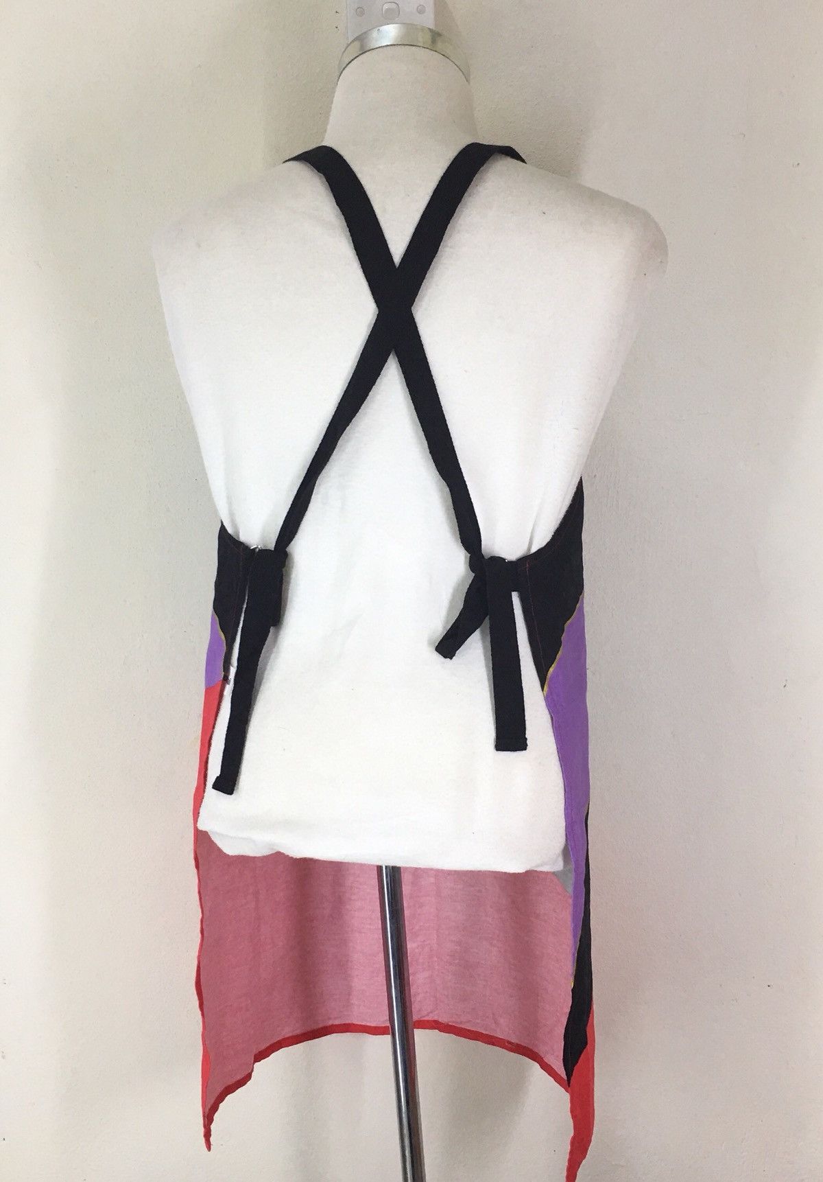 Kansai Yamamoto × Vintage Rare!! Kansai Yamamoto Japan Geisha Iconic Apron Size ONE SIZE - 4 Thumbnail