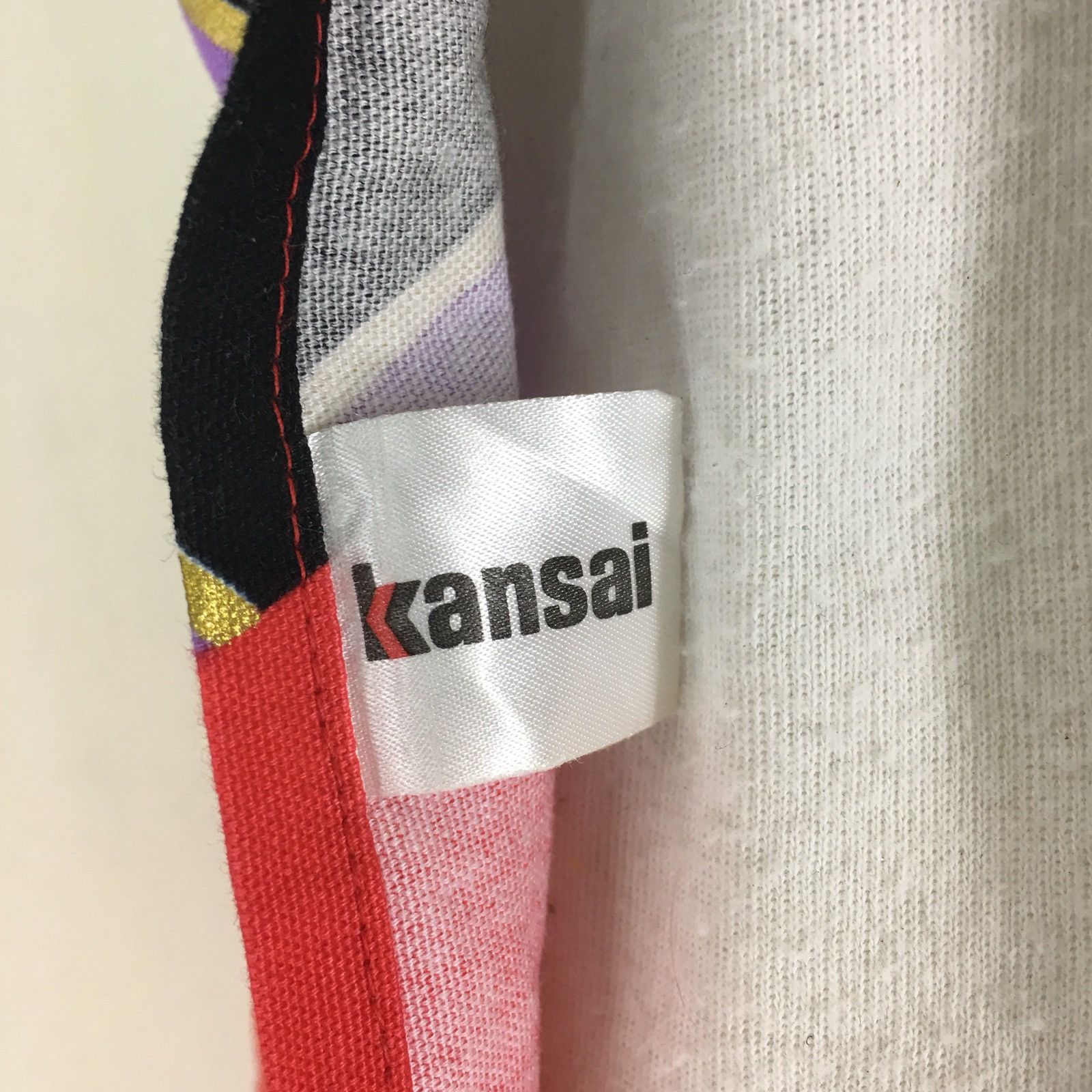 Kansai Yamamoto × Vintage Rare!! Kansai Yamamoto Japan Geisha Iconic Apron Size ONE SIZE - 6 Thumbnail