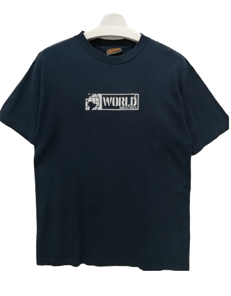 Powell Peralta × Vintage Vintage WORLD INDUSTRIES Tshirt Size US M / EU 48-50 / 2 - 1 Thumbnail