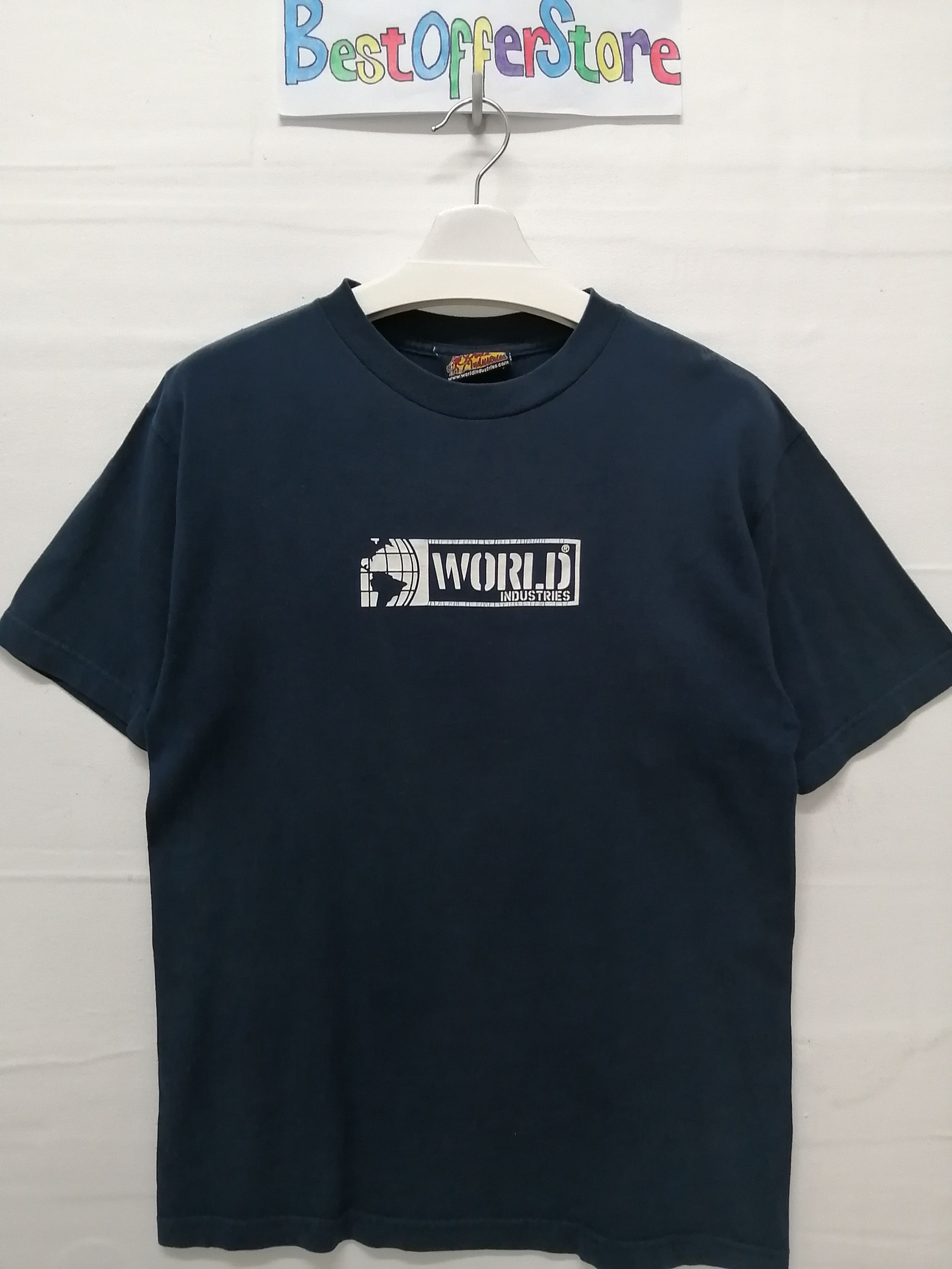 Powell Peralta × Vintage Vintage WORLD INDUSTRIES Tshirt Size US M / EU 48-50 / 2 - 2 Thumbnail