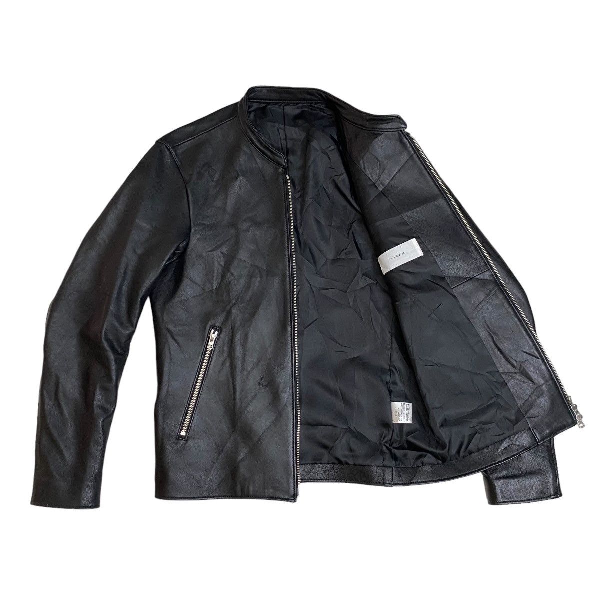 Genuine Leather LIDNM leather jacket riders premium sheep hide Size US M / EU 48-50 / 2 - 7 Thumbnail