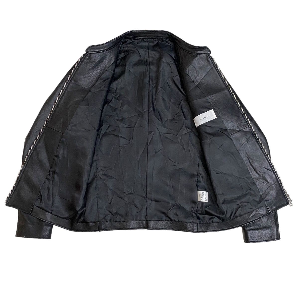 Genuine Leather LIDNM leather jacket riders premium sheep hide Size US M / EU 48-50 / 2 - 8 Thumbnail