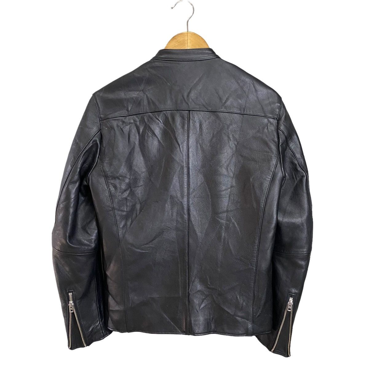 Genuine Leather LIDNM leather jacket riders premium sheep hide Size US M / EU 48-50 / 2 - 5 Thumbnail