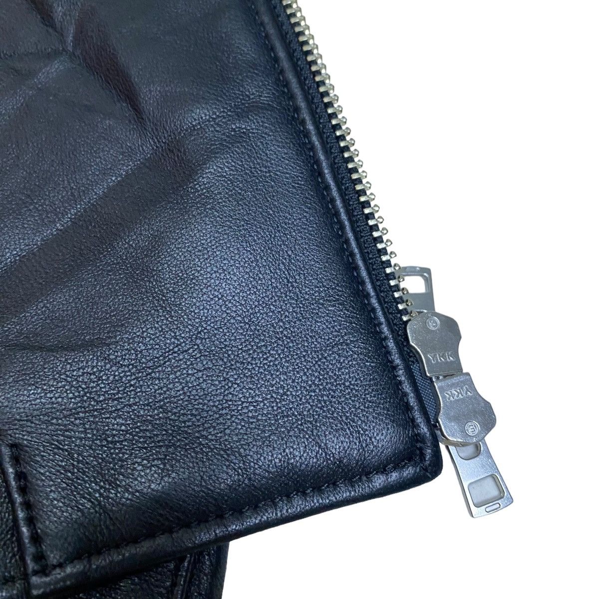 Genuine Leather LIDNM leather jacket riders premium sheep hide Size US M / EU 48-50 / 2 - 11 Thumbnail