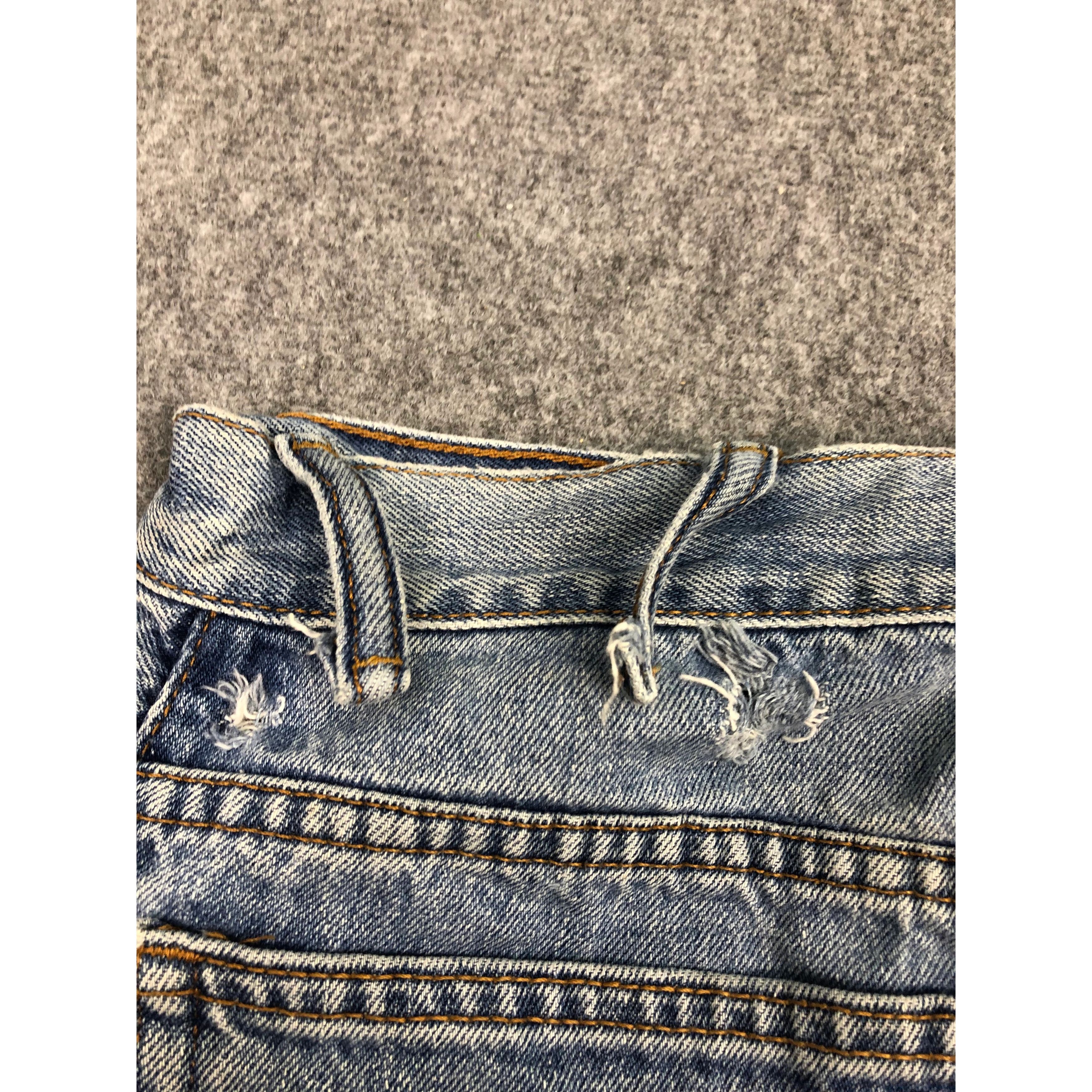 Levi's Vintage Levis 517 Flared Bootcut Jeans DP0456 Size US 36 / EU 52 - 11 Thumbnail