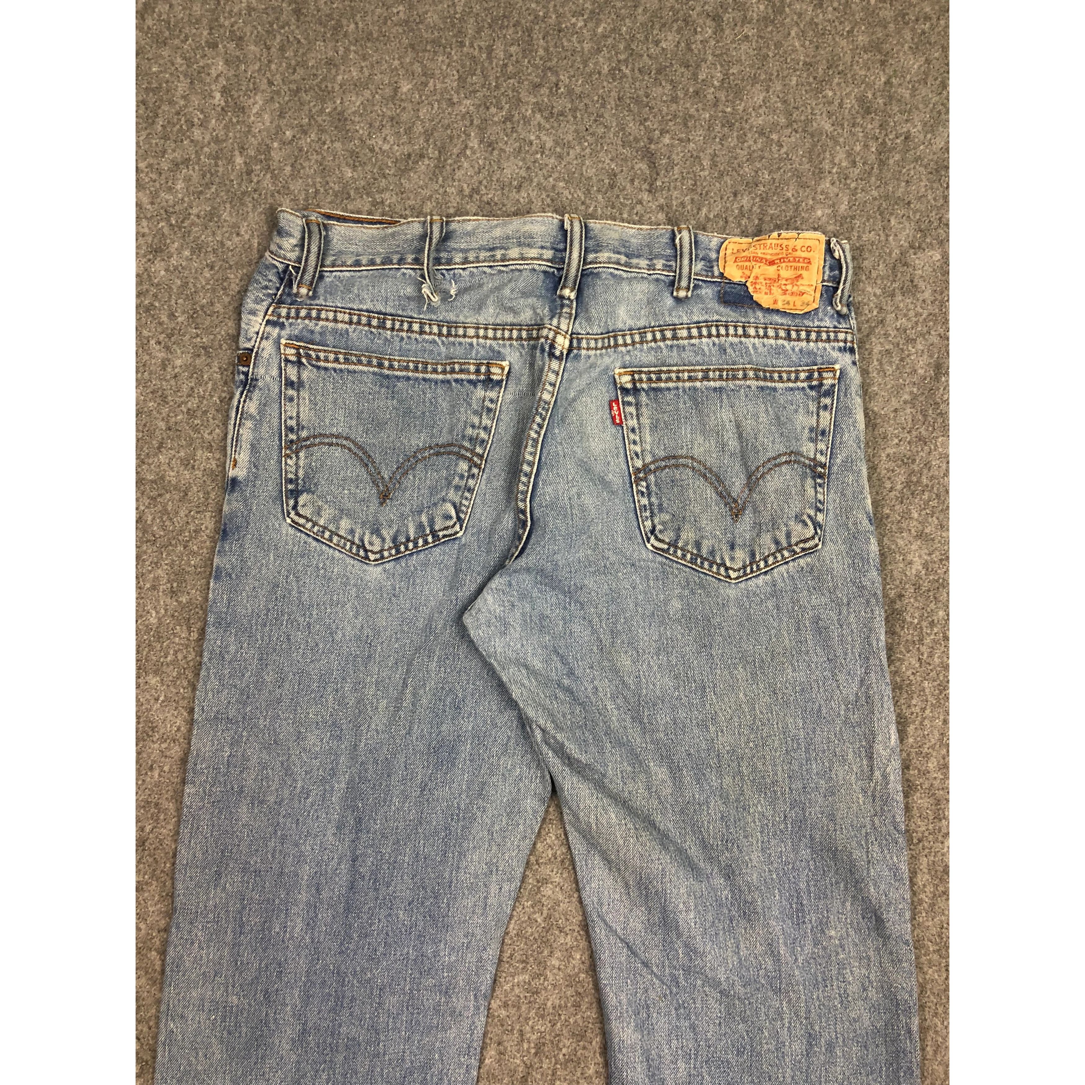 Levi's Vintage Levis 517 Flared Bootcut Jeans DP0456 Size US 36 / EU 52 - 4 Thumbnail