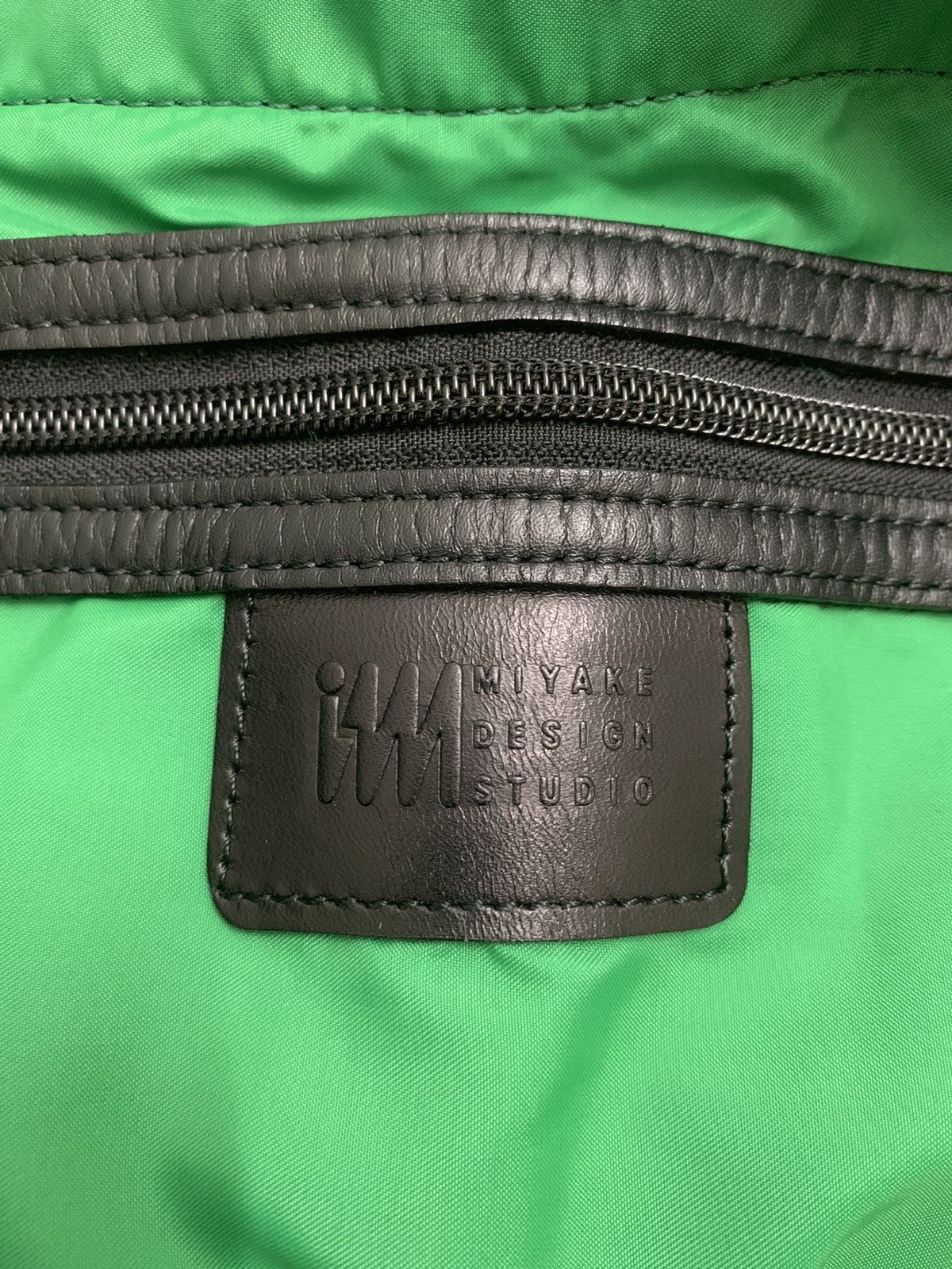 Issey Miyake Issey Miyake Design Studio Large Duffle Bag Leather Trim Size ONE SIZE - 6 Thumbnail
