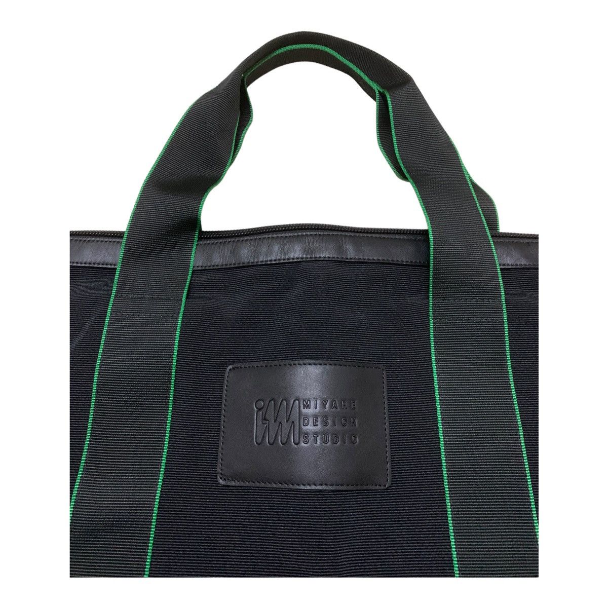 Issey Miyake Issey Miyake Design Studio Large Duffle Bag Leather Trim Size ONE SIZE - 4 Thumbnail
