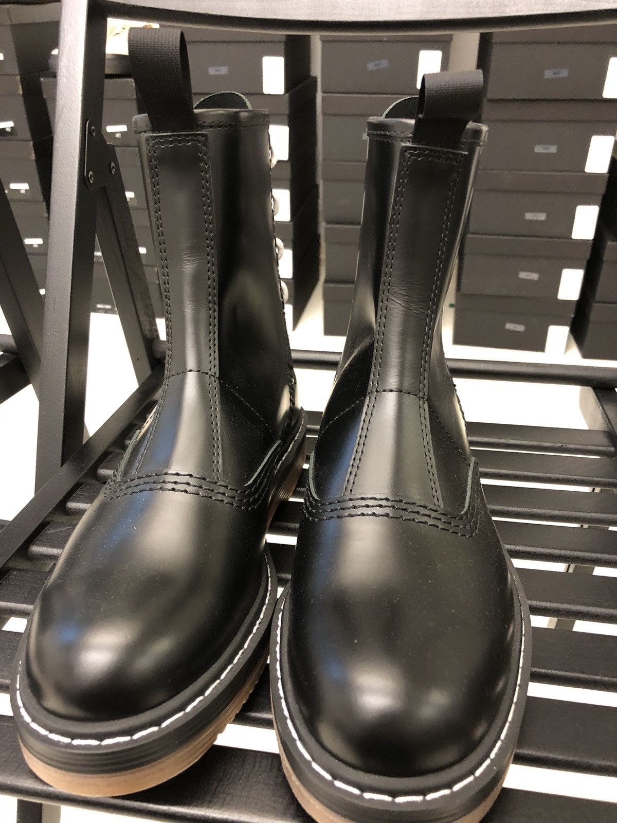 Hender Scheme × Sacai *NEW ITEM* Rare ! Zipped and Laced Black 