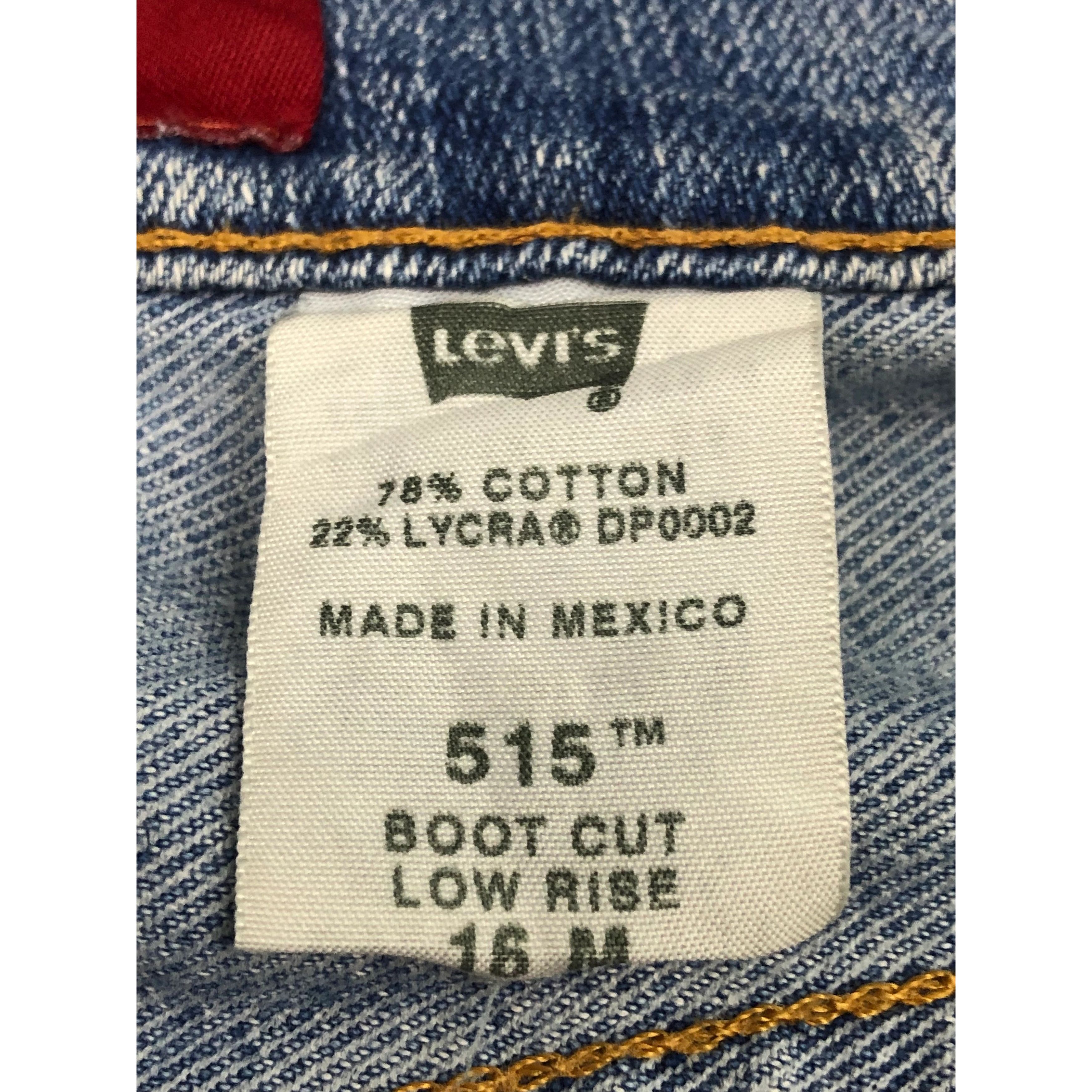 Levi's Vintage Levis 515 Flared Bootcut Jeans DP0526 Size US 37 - 7 Thumbnail
