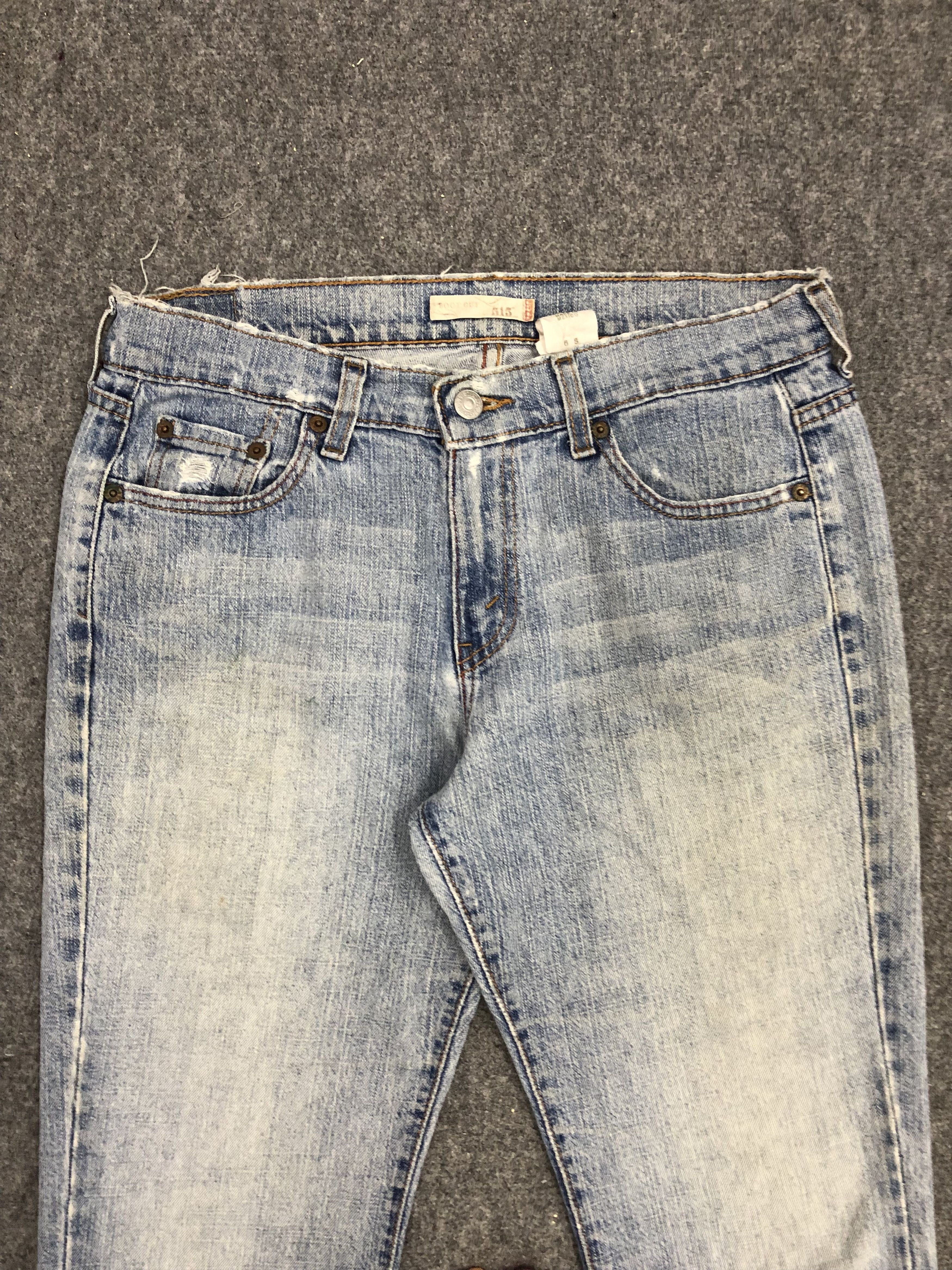 Levi's Vintage Levis 515 Boot Cut Flared Denim DP1138 Size US 32 / EU 48 - 2 Thumbnail