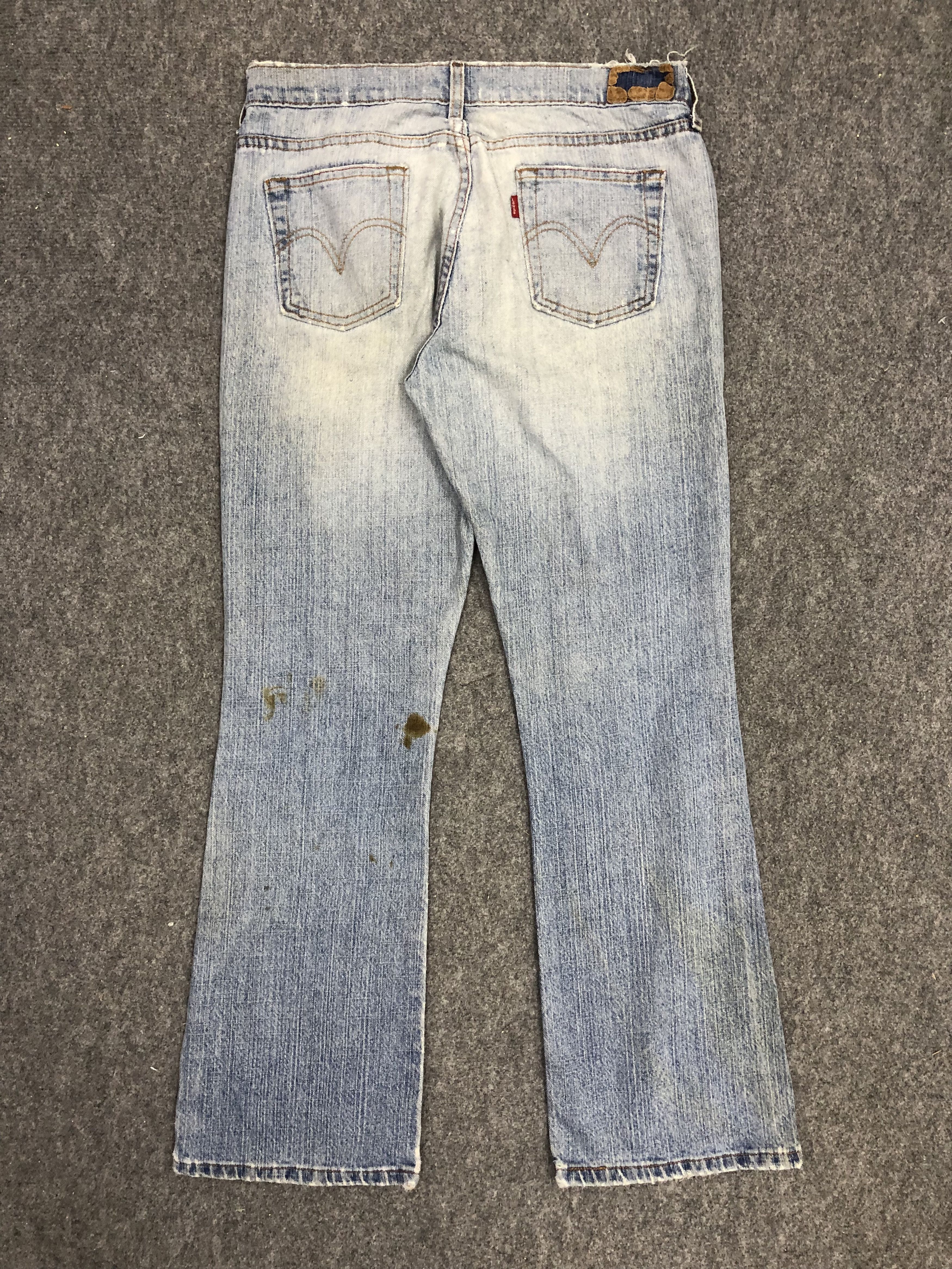 Levi's Vintage Levis 515 Boot Cut Flared Denim DP1138 Size US 32 / EU 48 - 3 Thumbnail