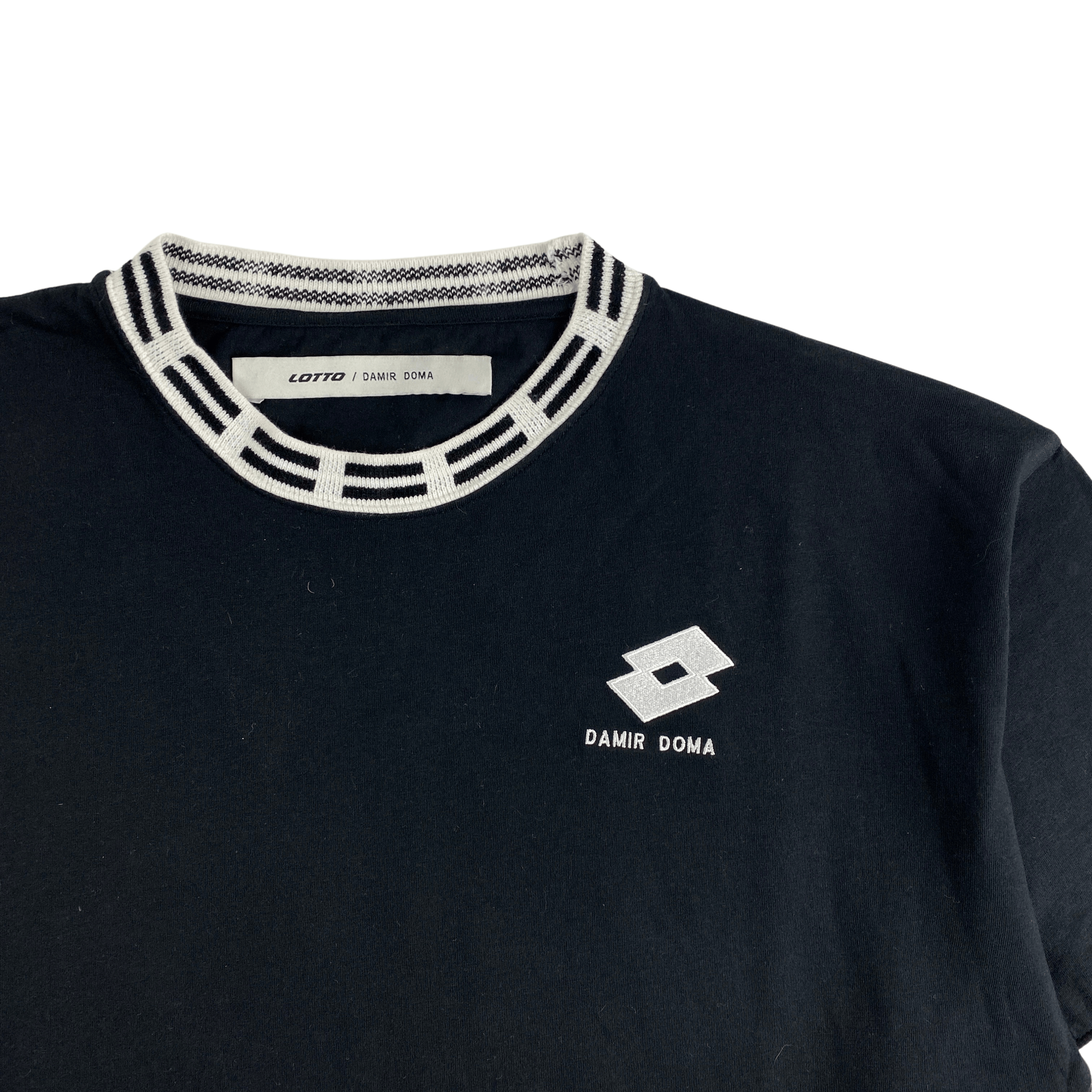 Damir Doma Lotto Damir Doma Black T-Shirt Size US M / EU 48-50 / 2 - 3 Thumbnail
