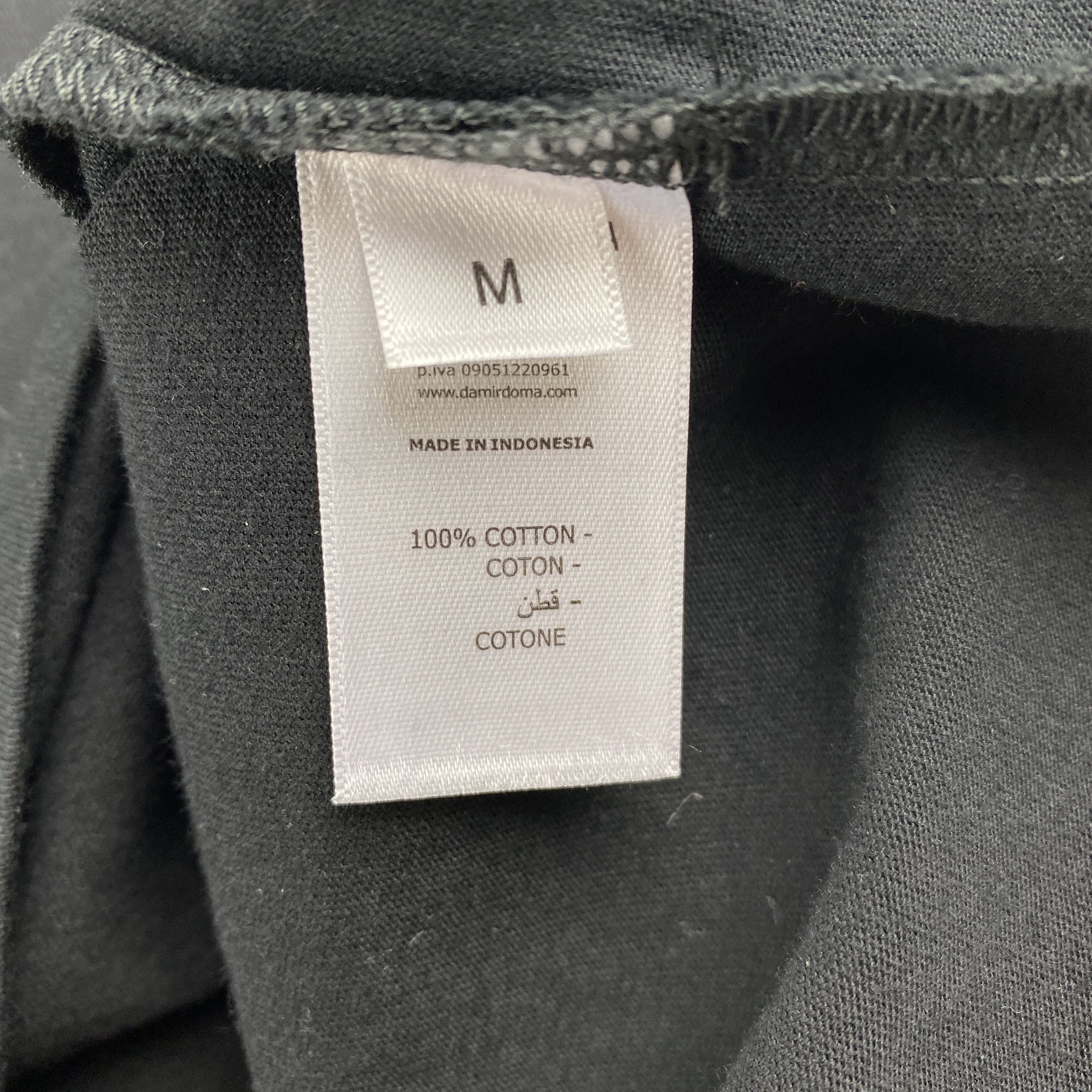 Damir Doma Lotto Damir Doma Black T-Shirt Size US M / EU 48-50 / 2 - 4 Thumbnail
