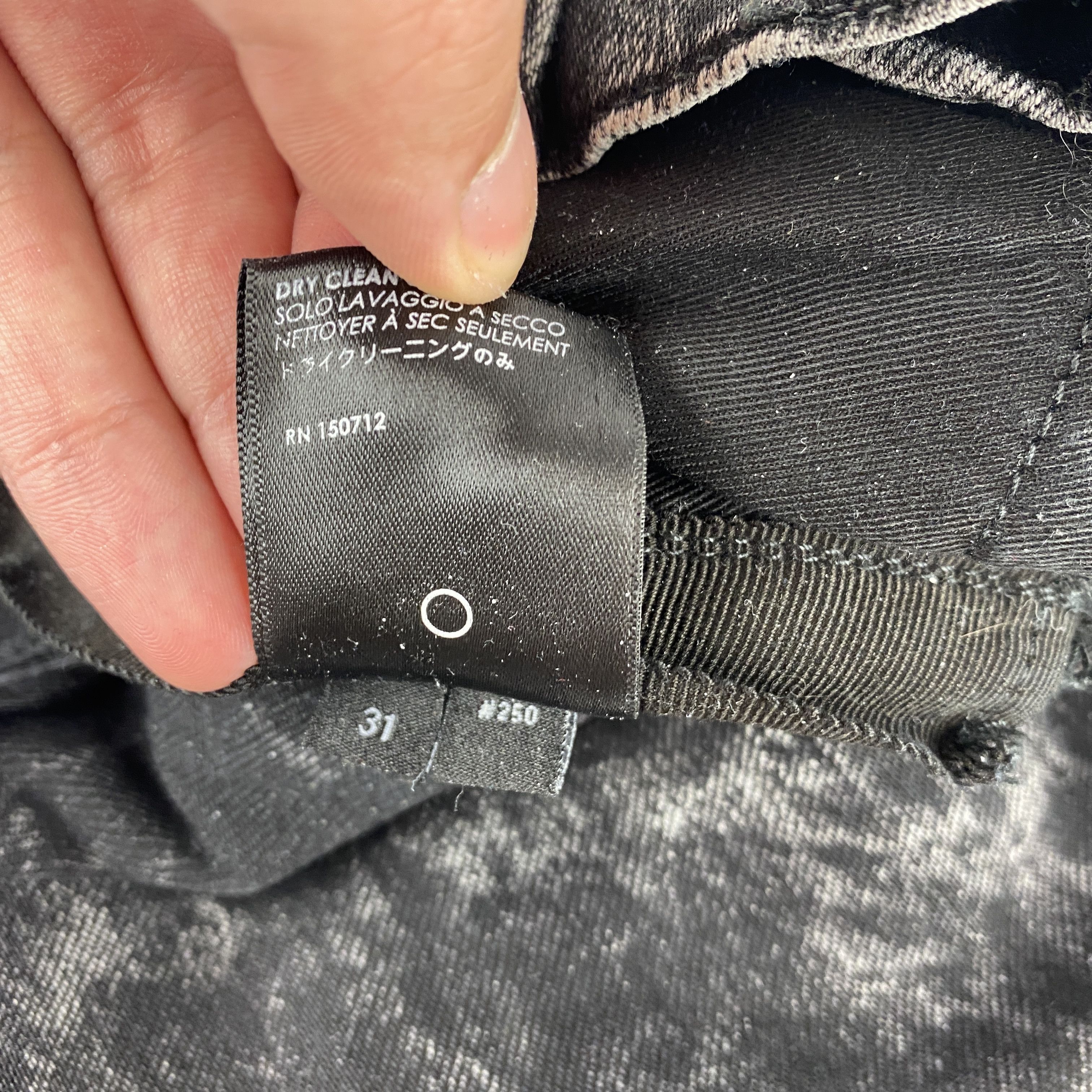 Amiri Amiri Pink on Grey Side Track Jeans Size US 31 - 7 Thumbnail