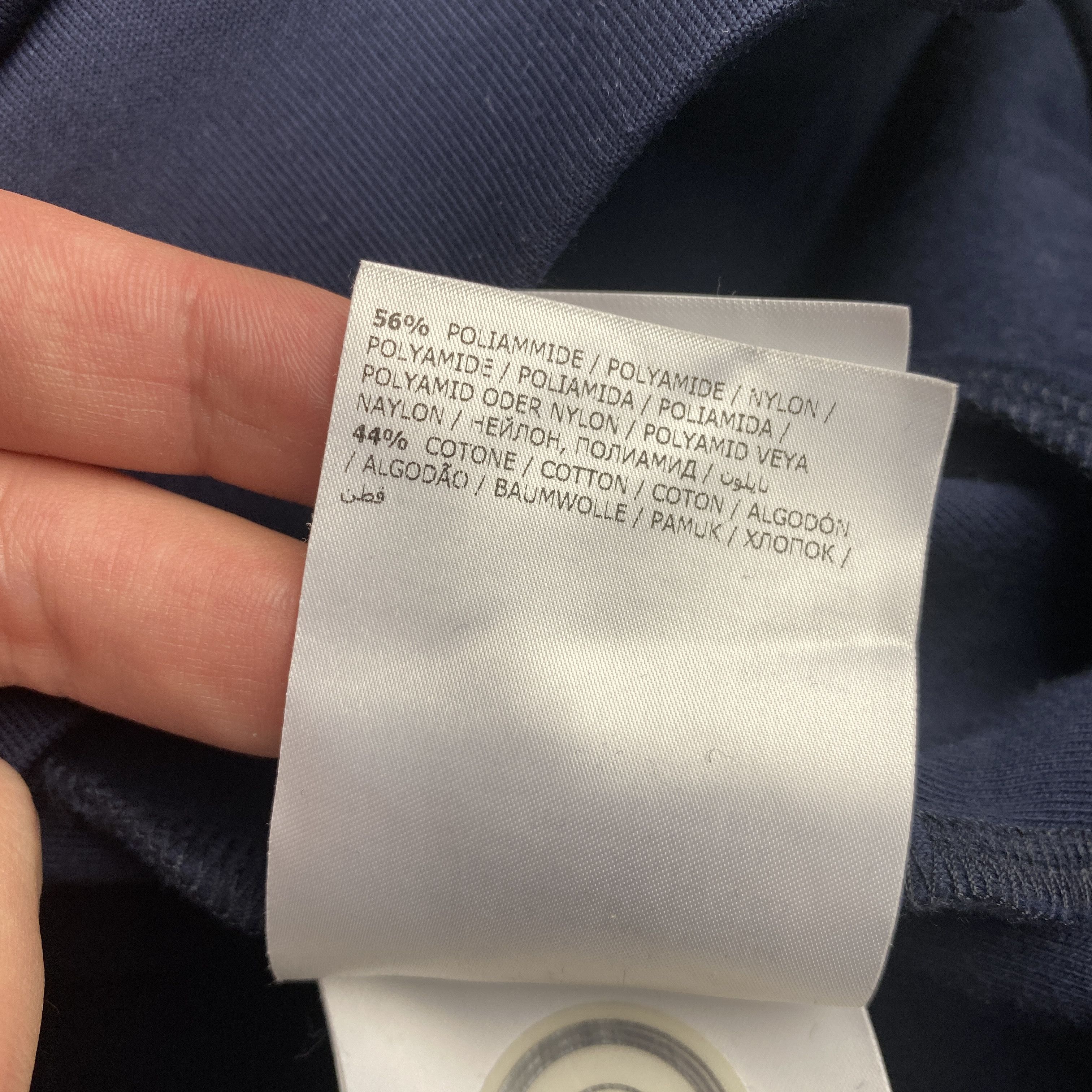 Moncler Moncler Navy Logo Track Jacket Size US M / EU 48-50 / 2 - 6 Thumbnail