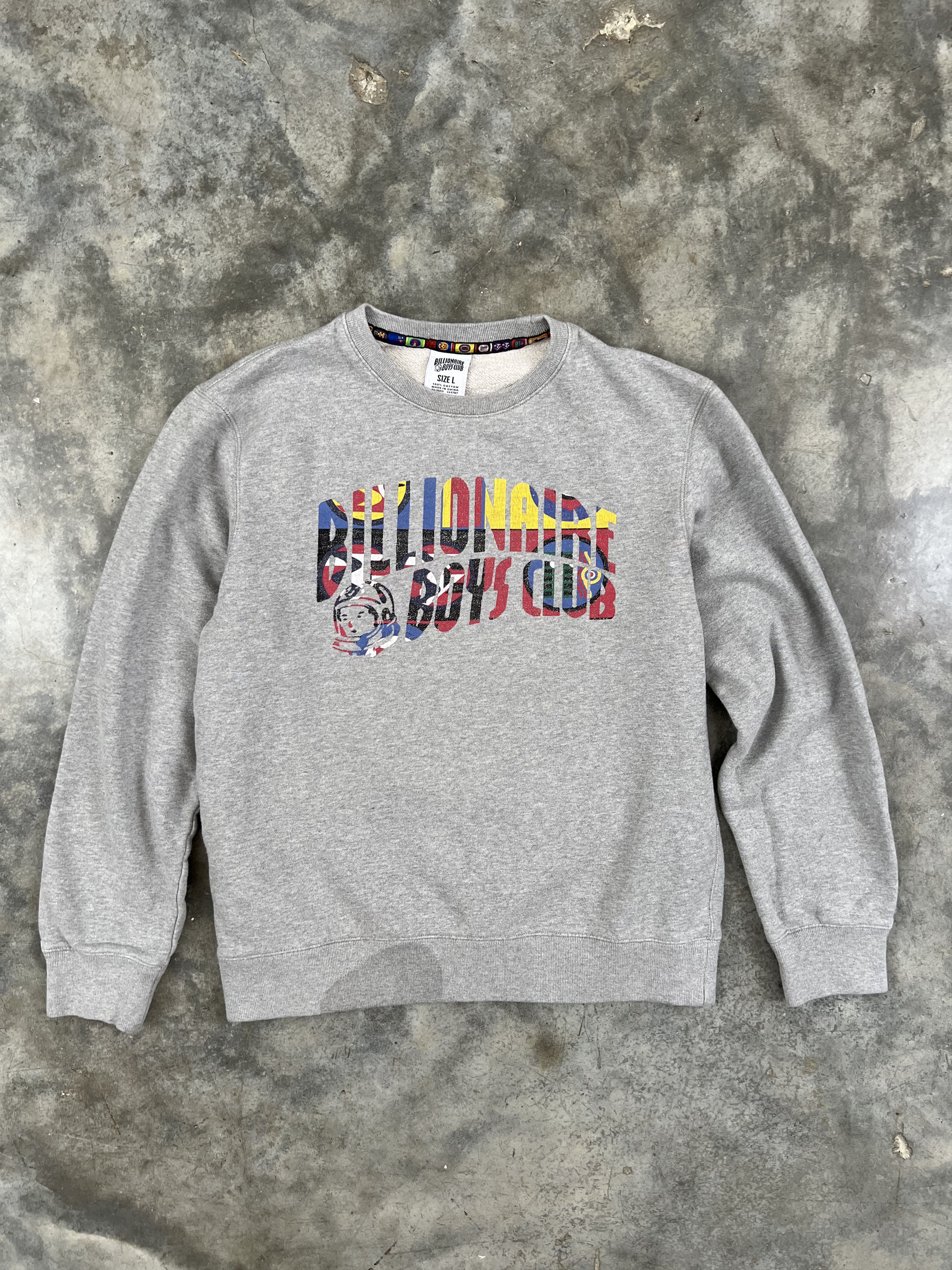 Billionaire Boys Club Billionaire Boys Club Nautical Flag Astronaut Sweatshirt Size US L / EU 52-54 / 3 - 1 Thumbnail