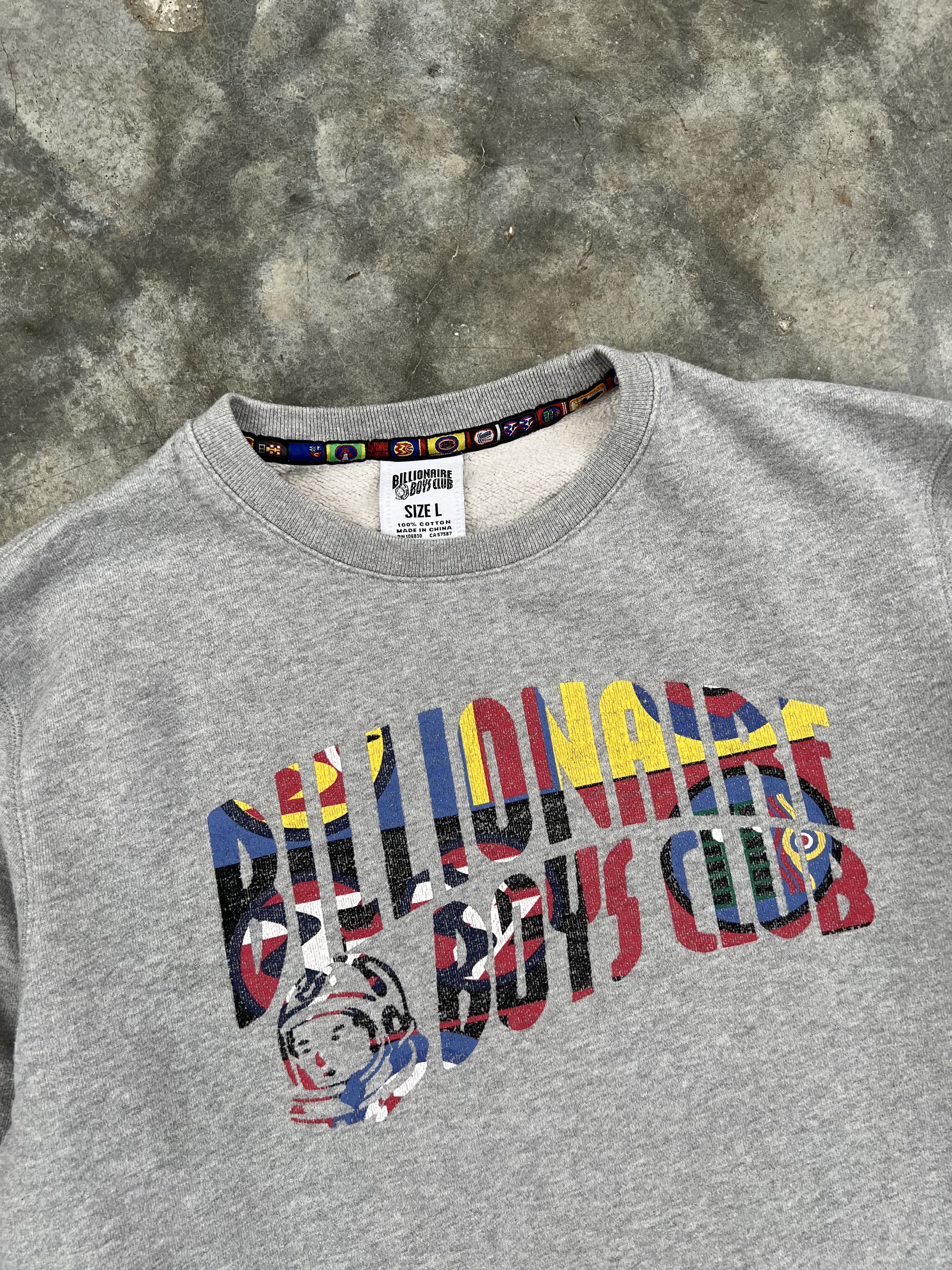 Billionaire Boys Club Billionaire Boys Club Nautical Flag Astronaut Sweatshirt Size US L / EU 52-54 / 3 - 2 Thumbnail