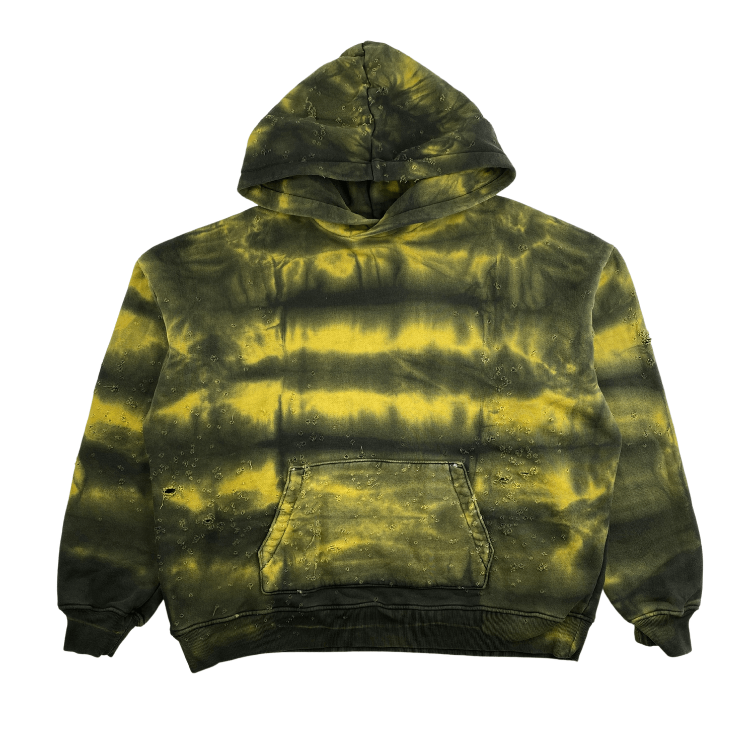 Amiri Amiri Green Tie-Dye Shotgun Hoodie Size US L / EU 52-54 / 3 - 3 Thumbnail