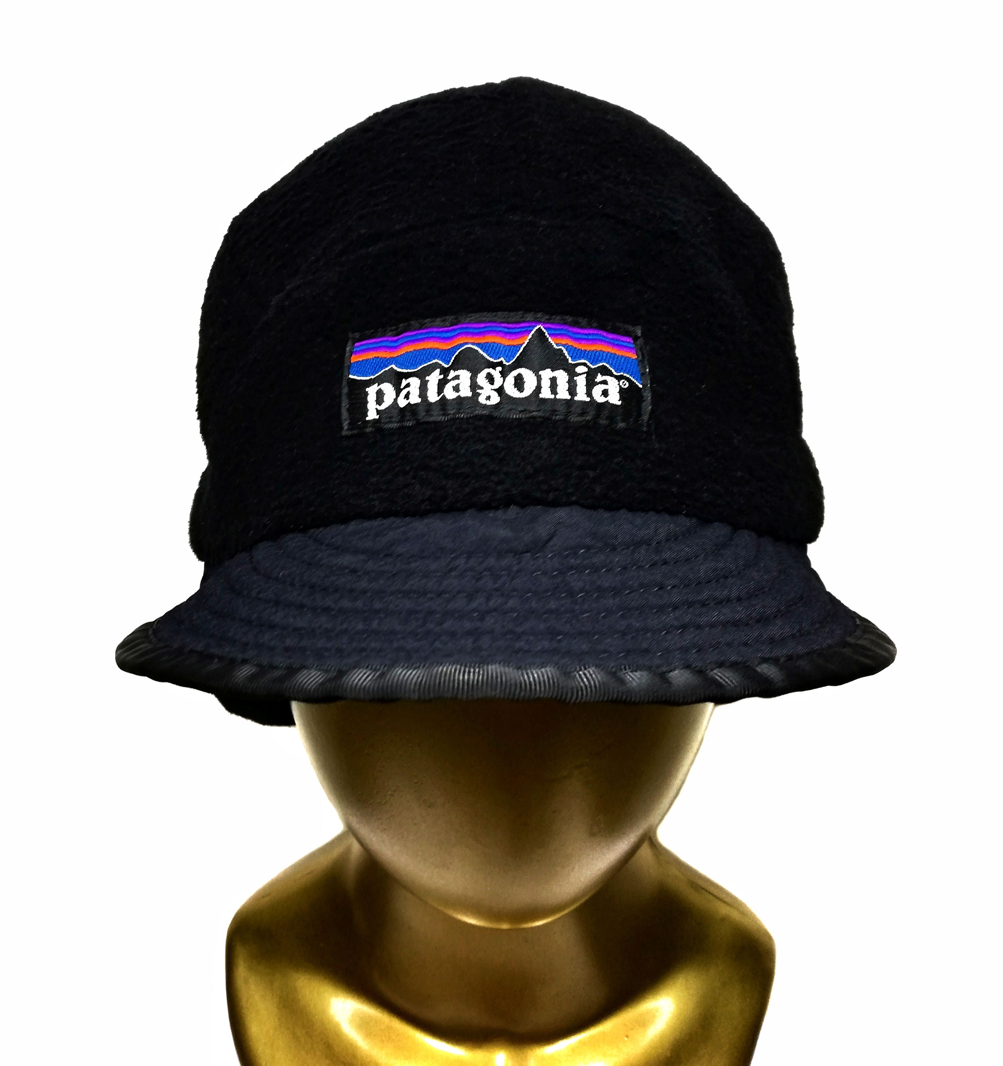 Patagonia × Vintage 🔥Vintage F98 Patagonia Synchilla Fleece Duckbill Hat🔥 Size ONE SIZE - 3 Thumbnail