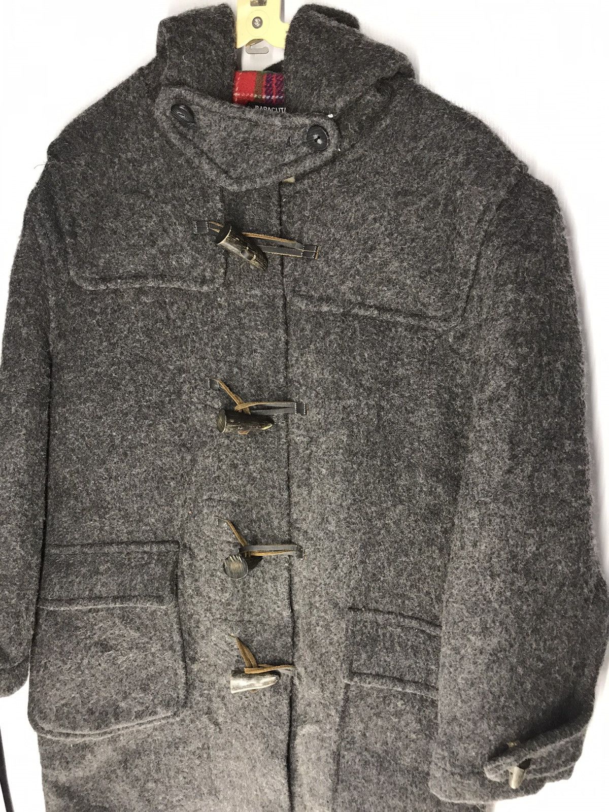 Baracuta × Vintage 🔥Offer!! Vintage baracuta wool jacket/coat with hoodie Size US L / EU 52-54 / 3 - 7 Thumbnail