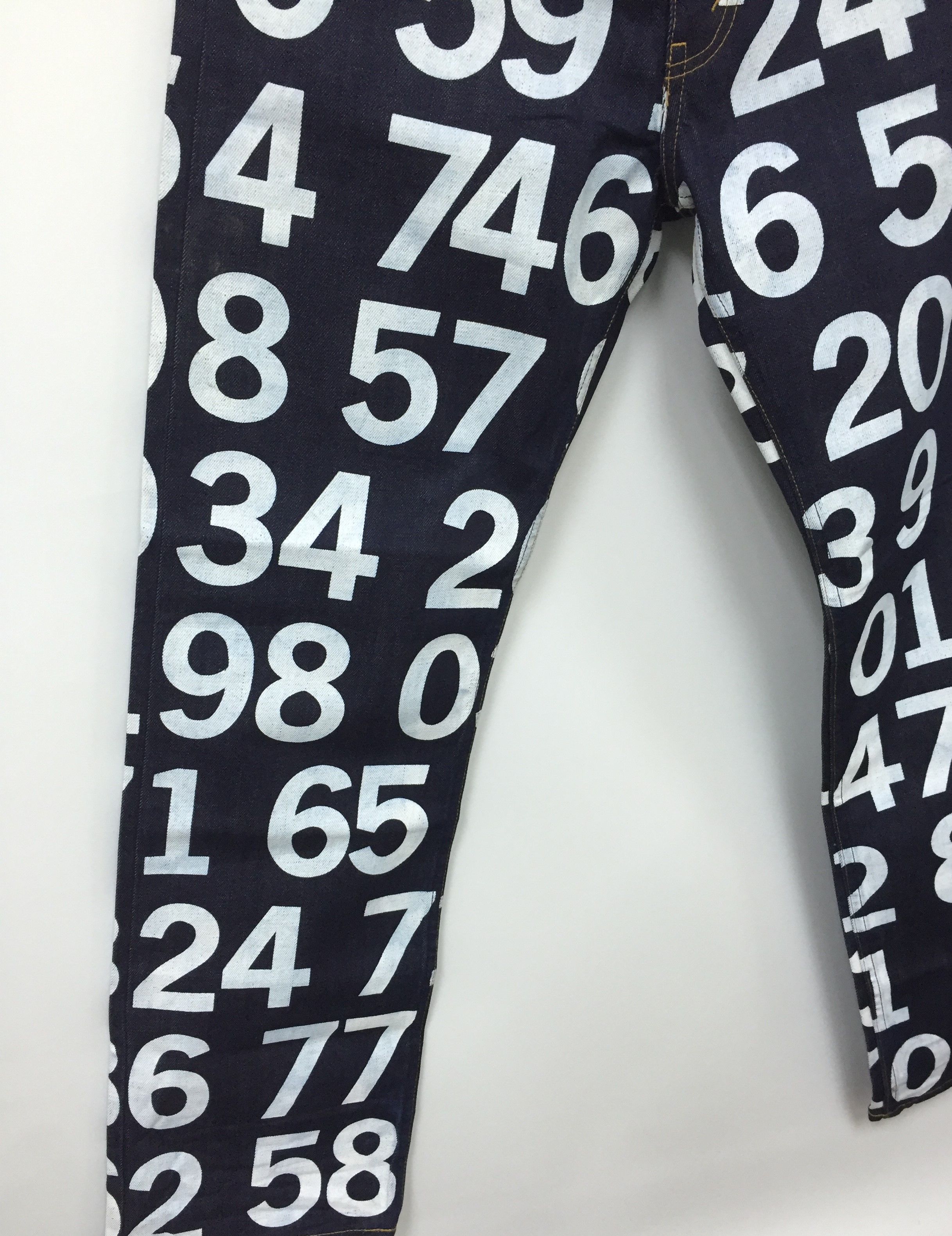 Comme des Garcons × Junya Watanabe 2002 Junya Watanabe Numeric Print Size US 35 - 4 Thumbnail