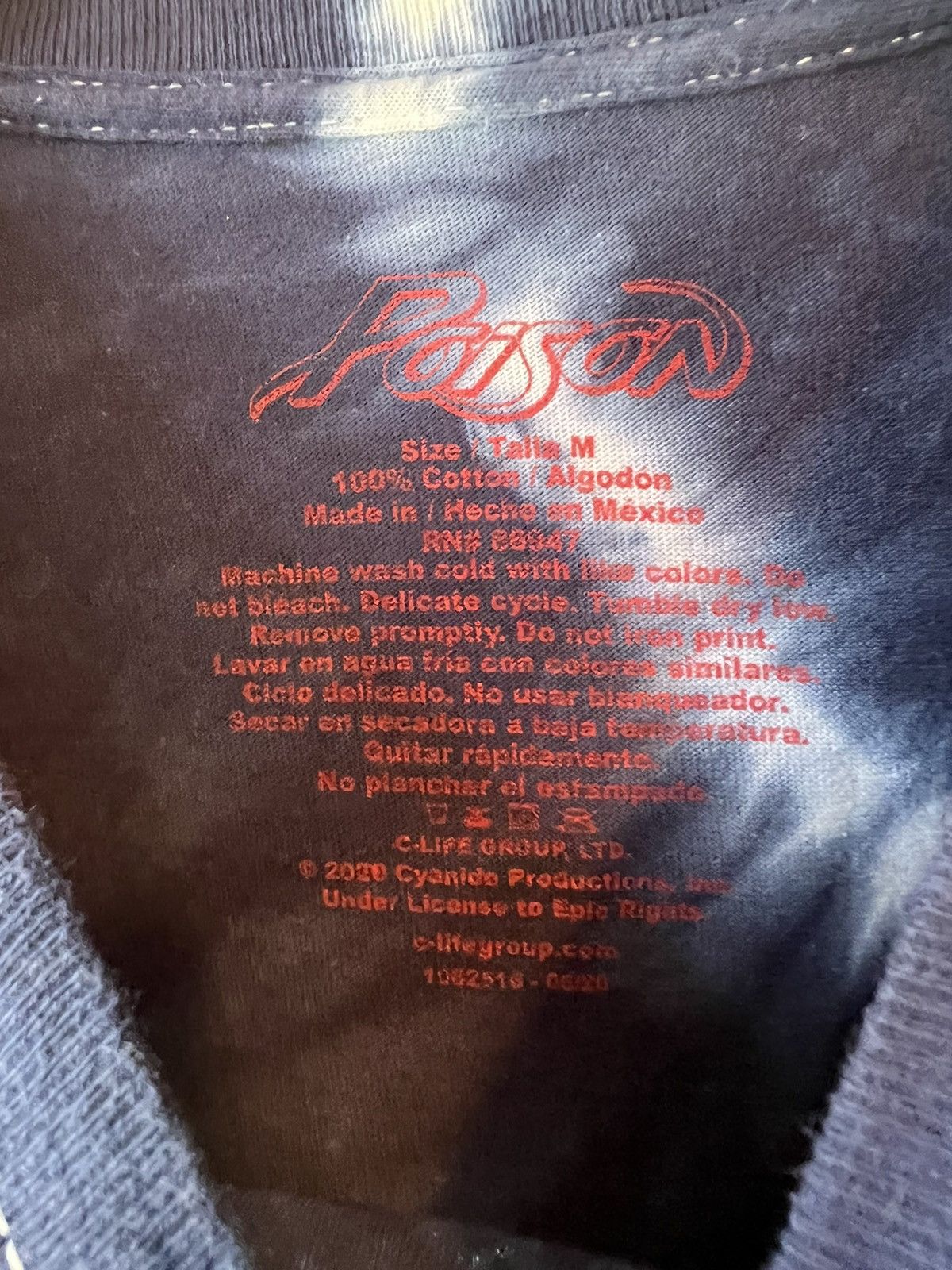 Band Tees Poison band tee Size US M / EU 48-50 / 2 - 3 Thumbnail