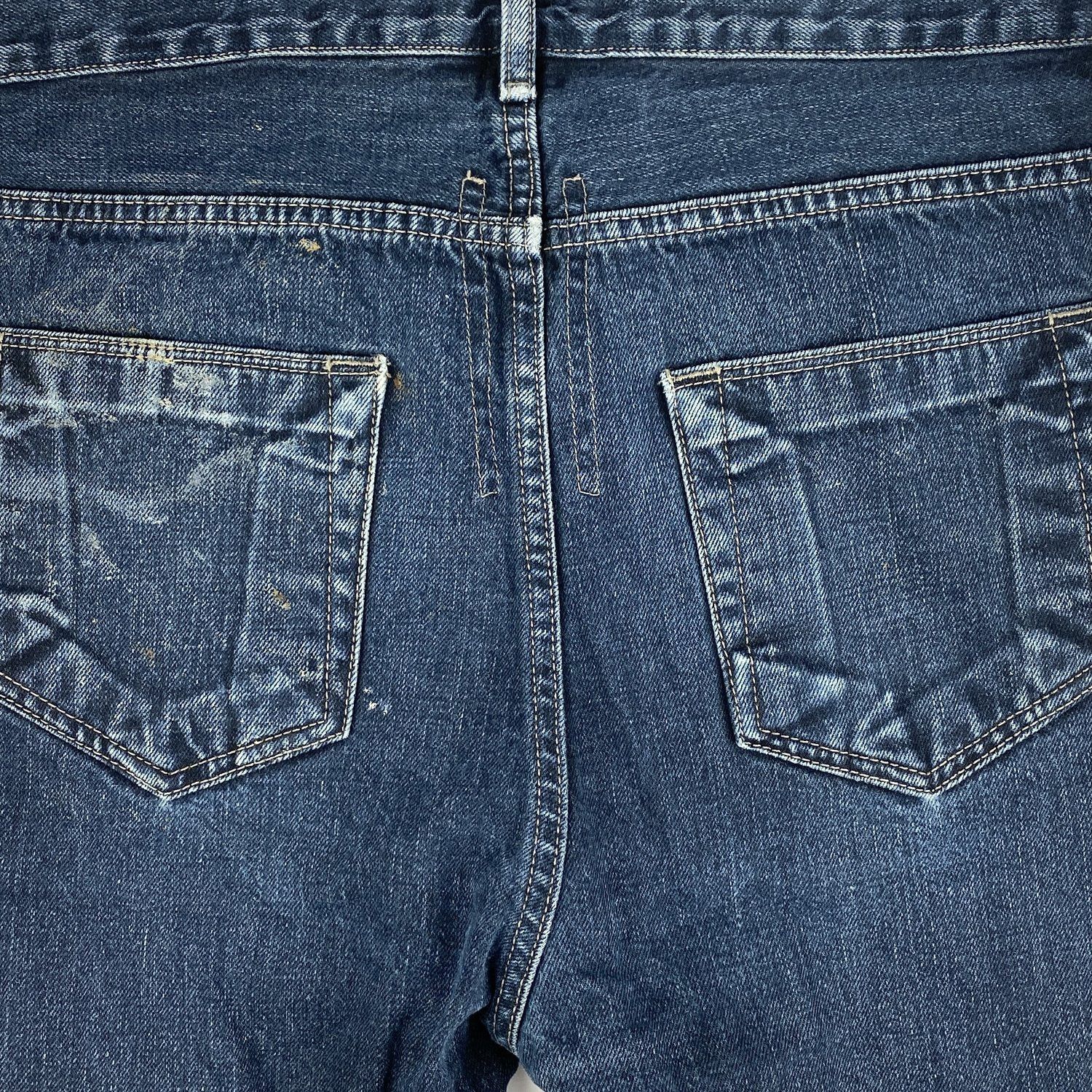 Rick Owens Rick Owens Blue Torrence Cut Jeans Size US 31 - 4 Thumbnail