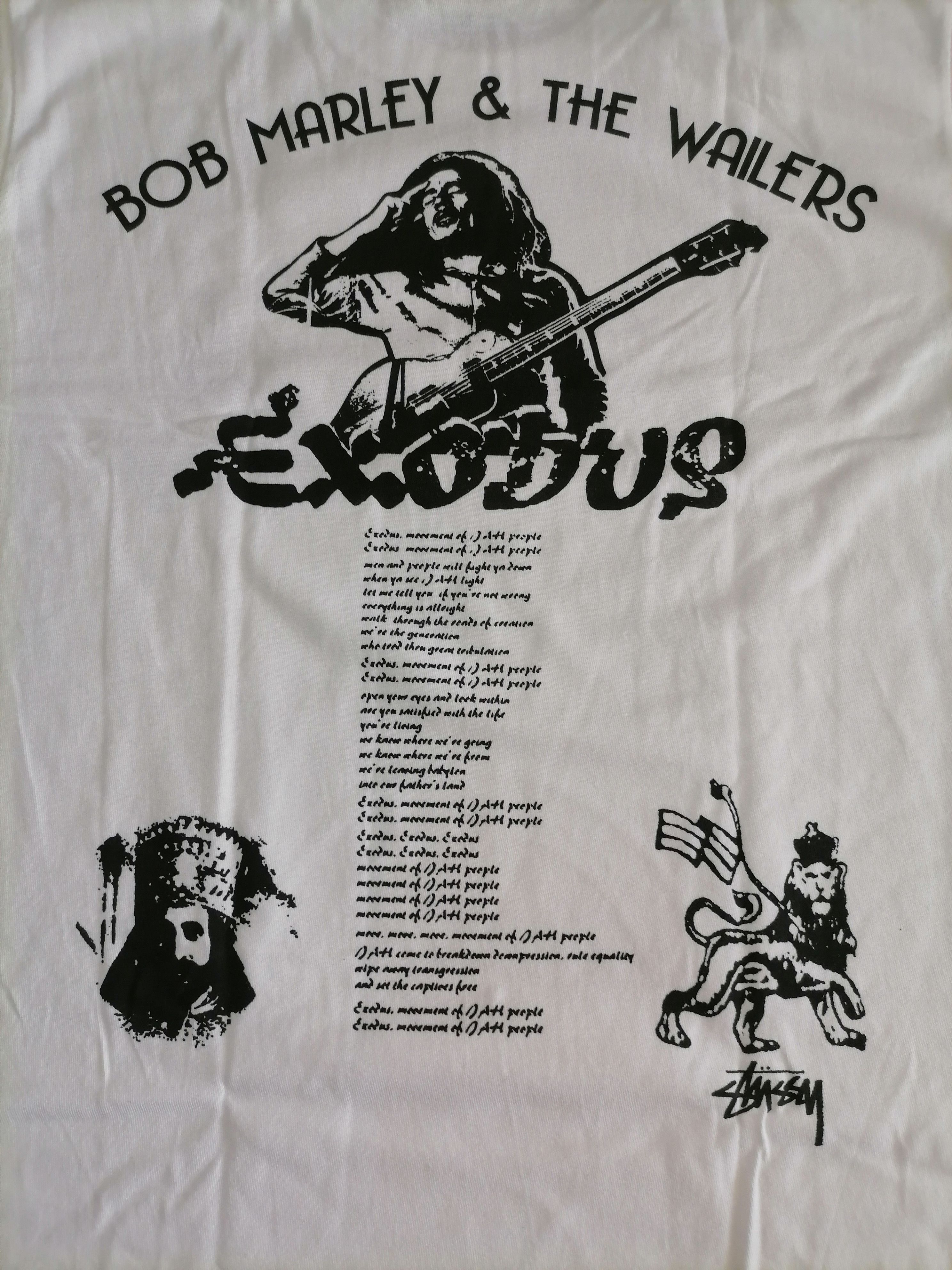 Bob Marley × Stussy Stussy x Bob Marley Exodus logo T-shirt Size US M / EU 48-50 / 2 - 1 Thumbnail
